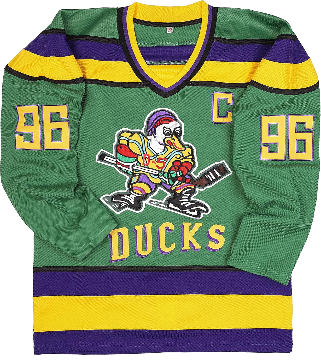 90s Movie Hockey Jersey for Men and Women,Mighty Ducks Ice Hockey Jersey #96 Charlie Conway #99 Adam Banks : Clothing, Shoes & Jewelry