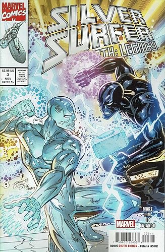 Silver Surfer Rebirth Legacy #3 VFNM Marvel comic book Ron Marz Ron Lim