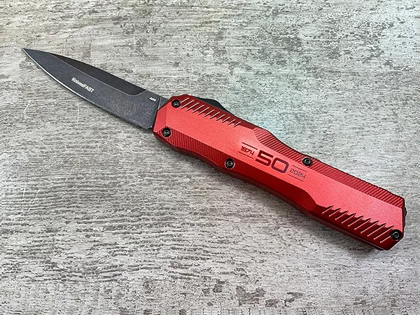 Wander Plus 9000R Matt Diskin Livewire EDC Knife 3.3" Cpm-Magnacut Two-Tone Reverse Tanto Blade, Cool Sharp Tactical Folding Pocket Knife, Pocketclip, for Men Women Camping Hiking (Red-2)