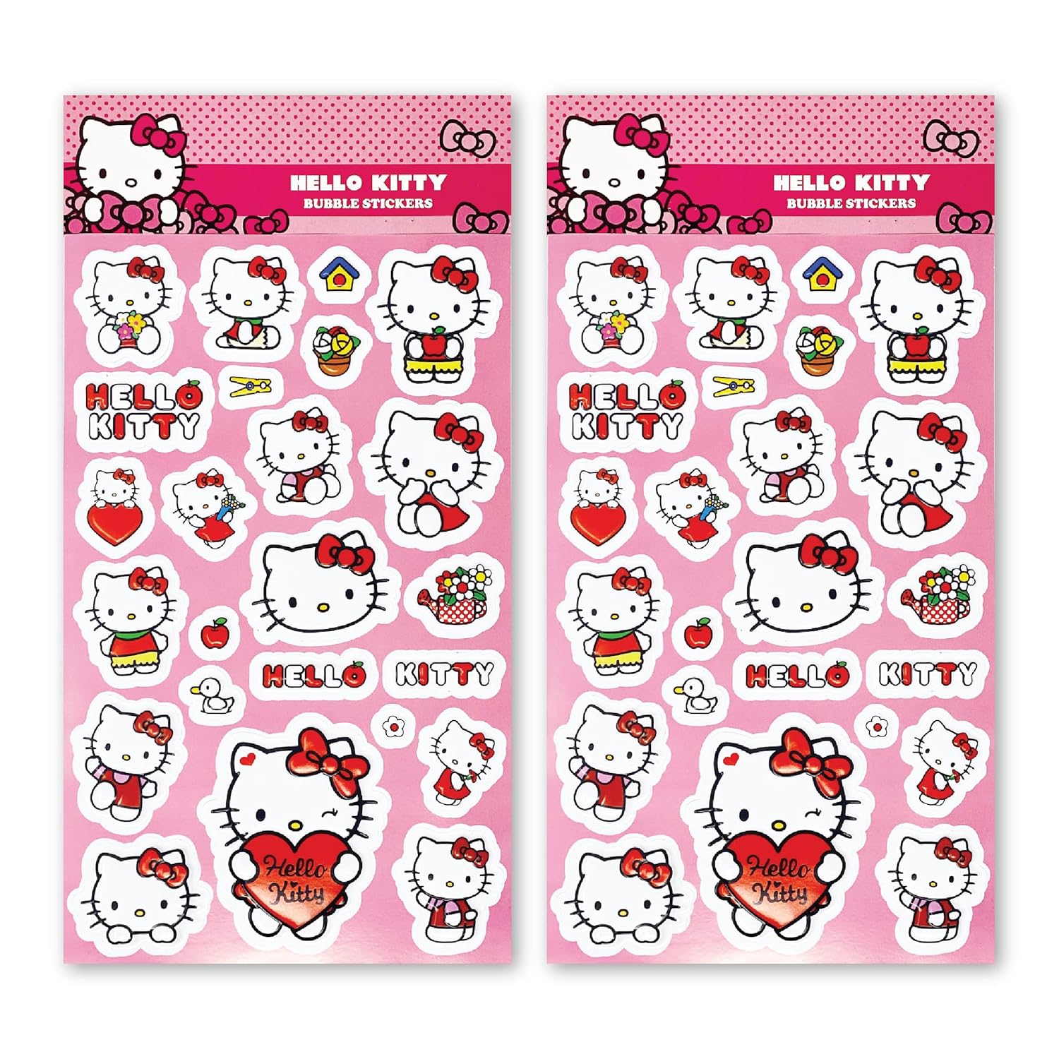 Hello Kitty Sticker Album 6 Sheets Amazon.in Home & Kitchen