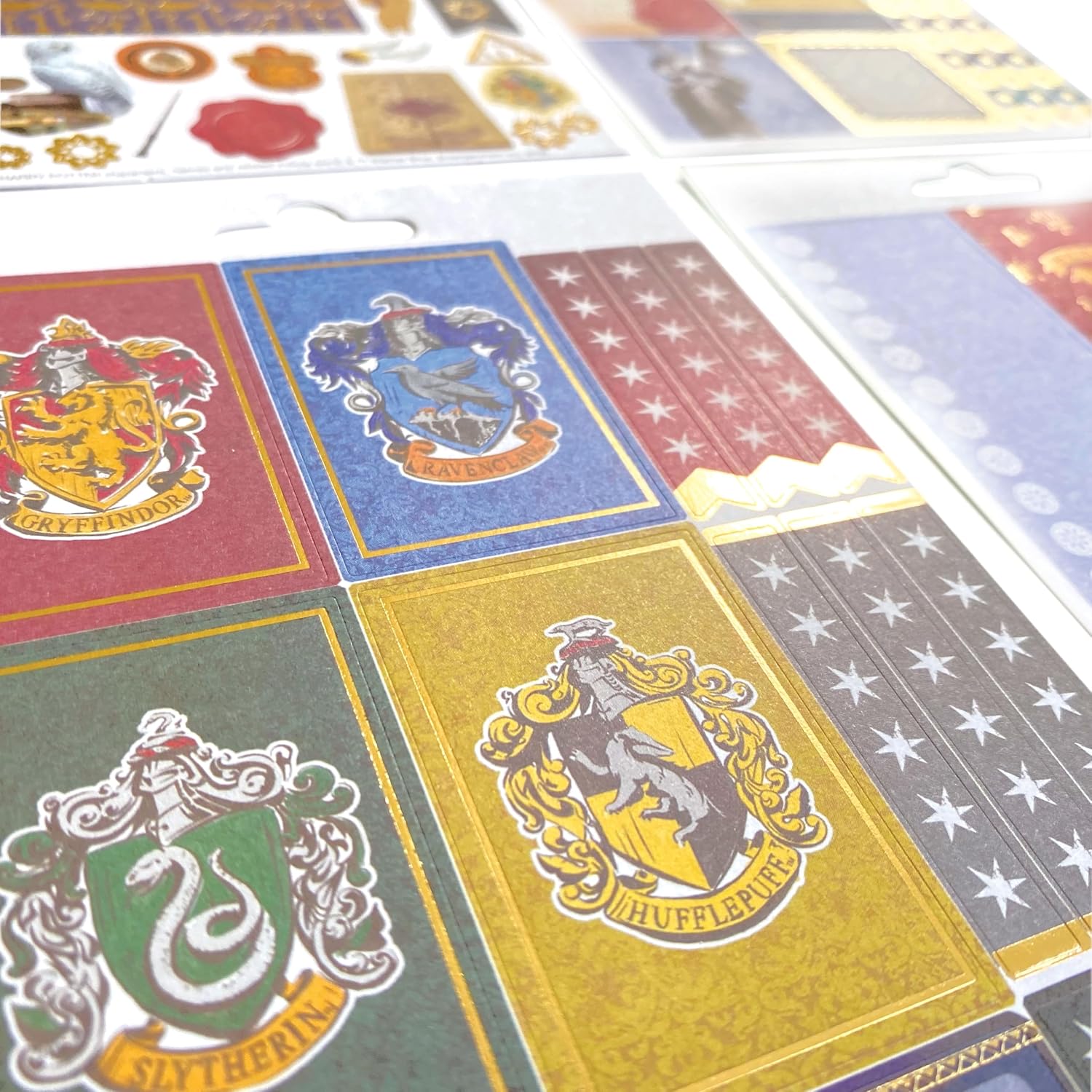 Paper House Productions Harry Potter Planner Sticker Three Packs of 4 Sticker Sheets for Planners, Journaling and Crafting - Chibi Characters