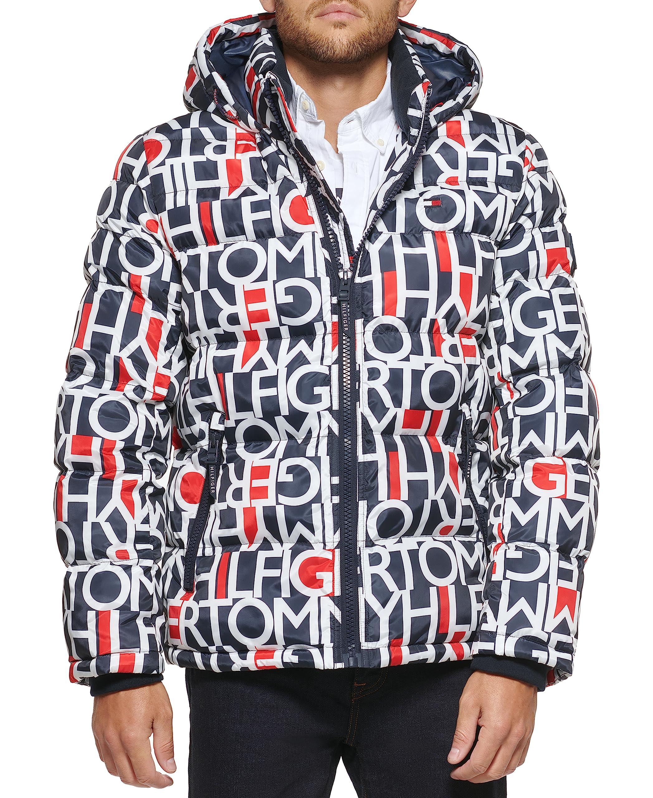 Tommy Hilfiger Mens Quilted Puffer Jacket
