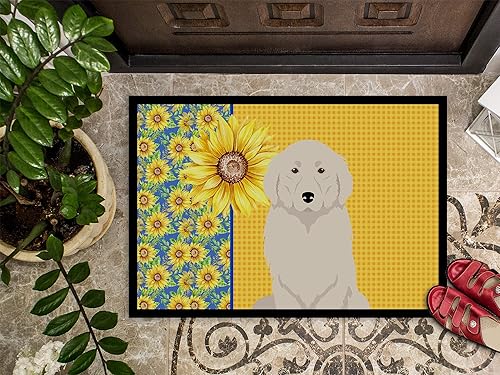 Miniatura 3 de Caroline's Treasures WDK5429JMAT - Tapete de verano con girasoles para interiores o exteriores, 24 x 36 pulgadas, 36 pulgadas de largo x 24 pulgadas