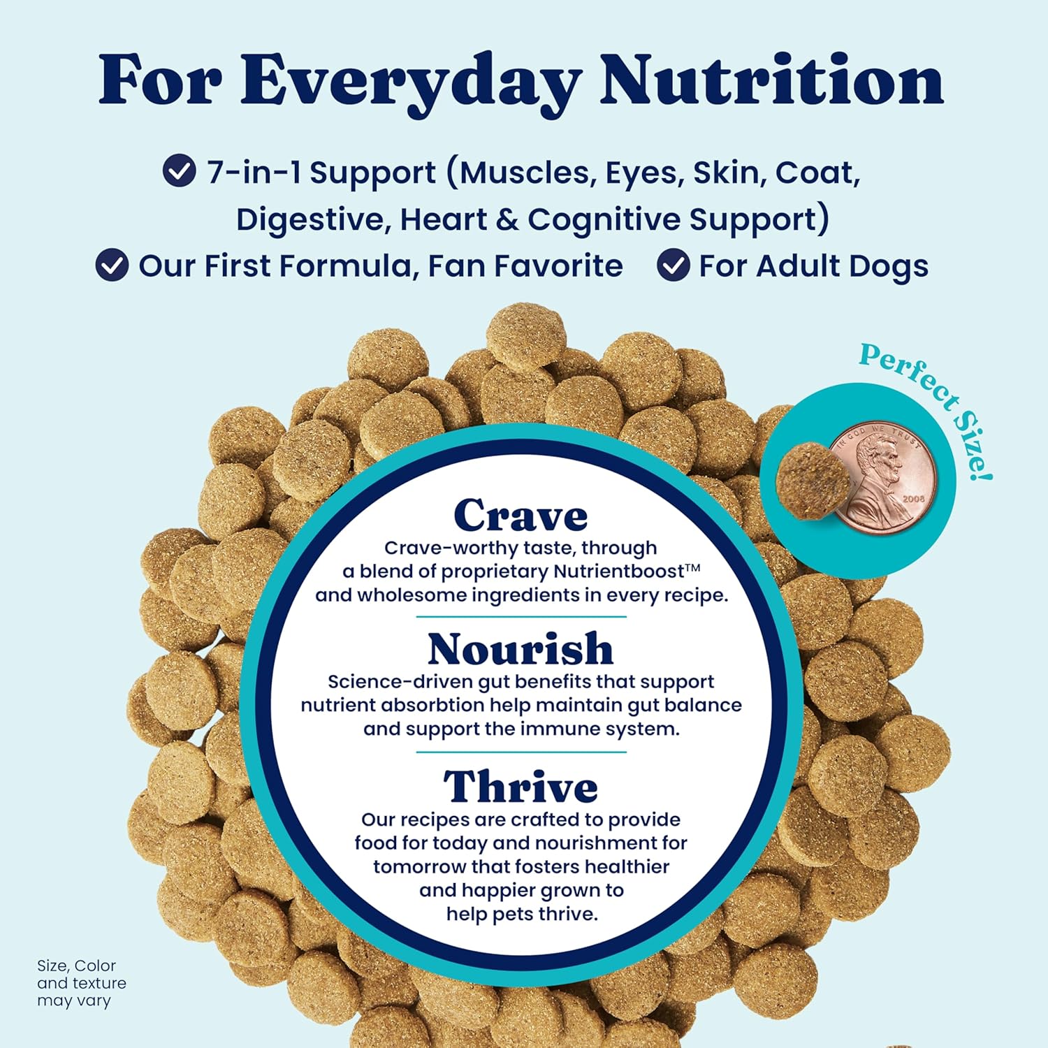 Solid Gold, Hund-N-Flocken, Dog Food Dry with Lamb, Rice and Omega 3 Fish Oil for Dogs, Probiotics, 24 LB