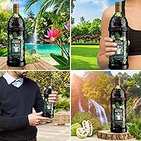 Vista 9 de TAHITIAN NONI Jugo de Morinda, original y auténtico, puré de frutas Noni de Tahití con arándano natural y uva (resveratrol), bebida de bienestar