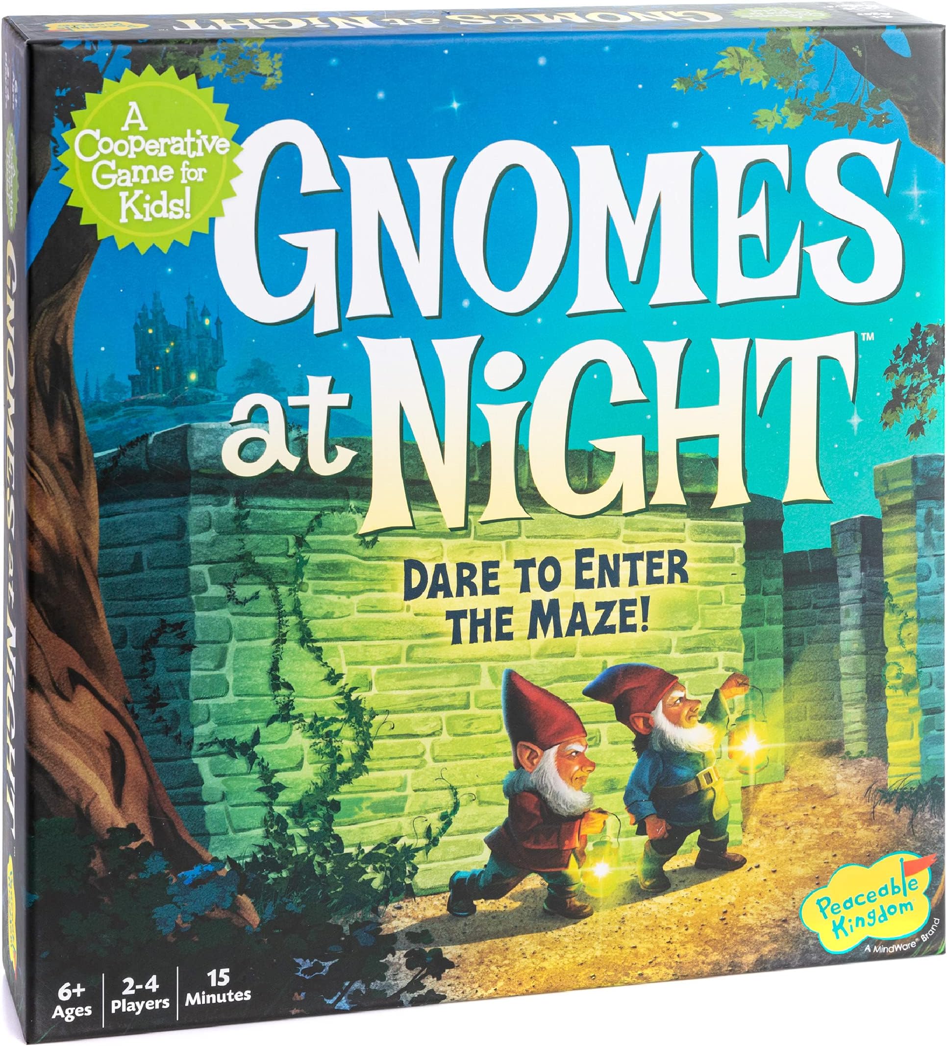 Peaceable Kingdom Gnomes at Night Game for Kids Age 6+