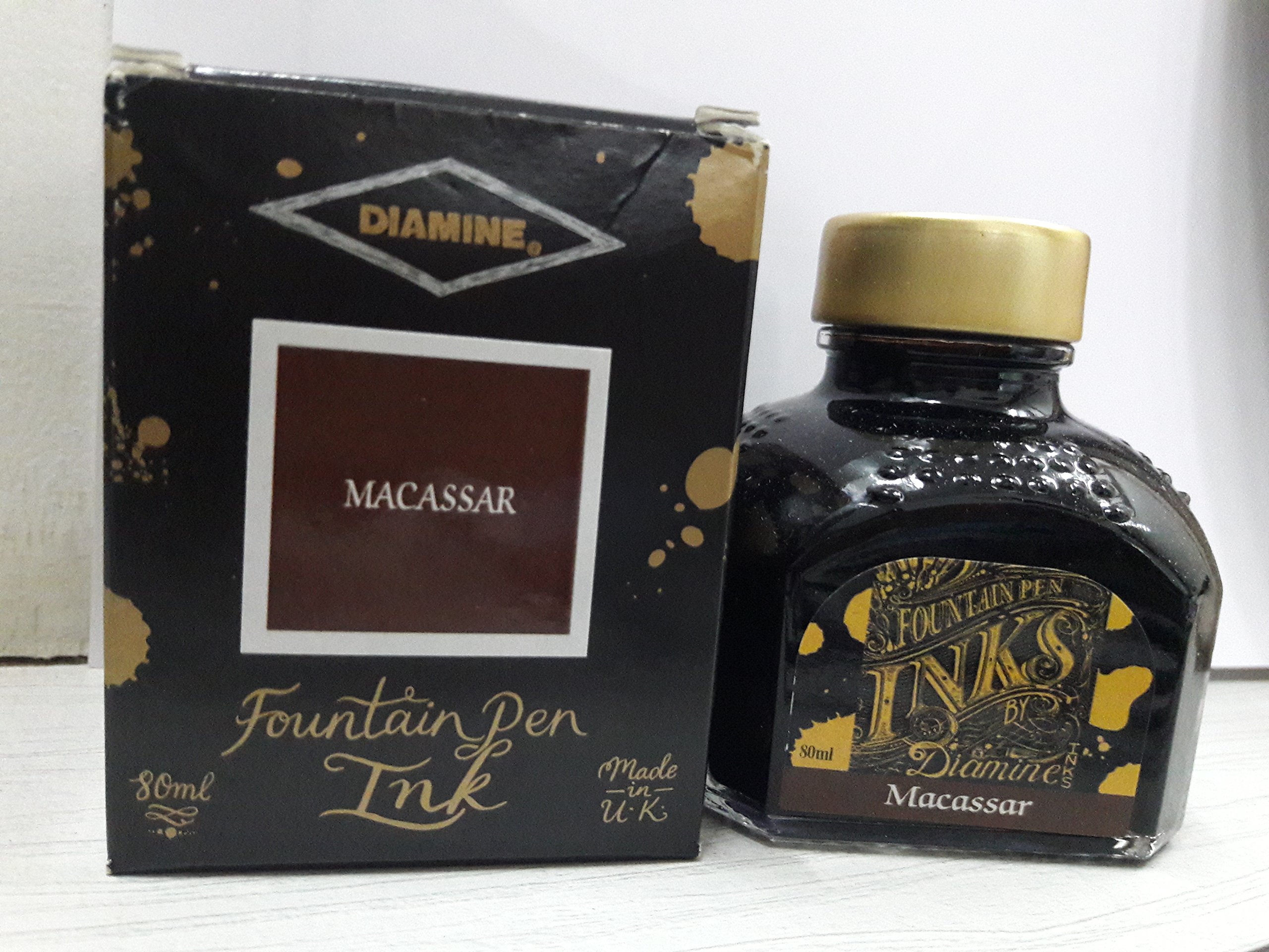 Diamine Ink Bottle-Macassar, 80Ml