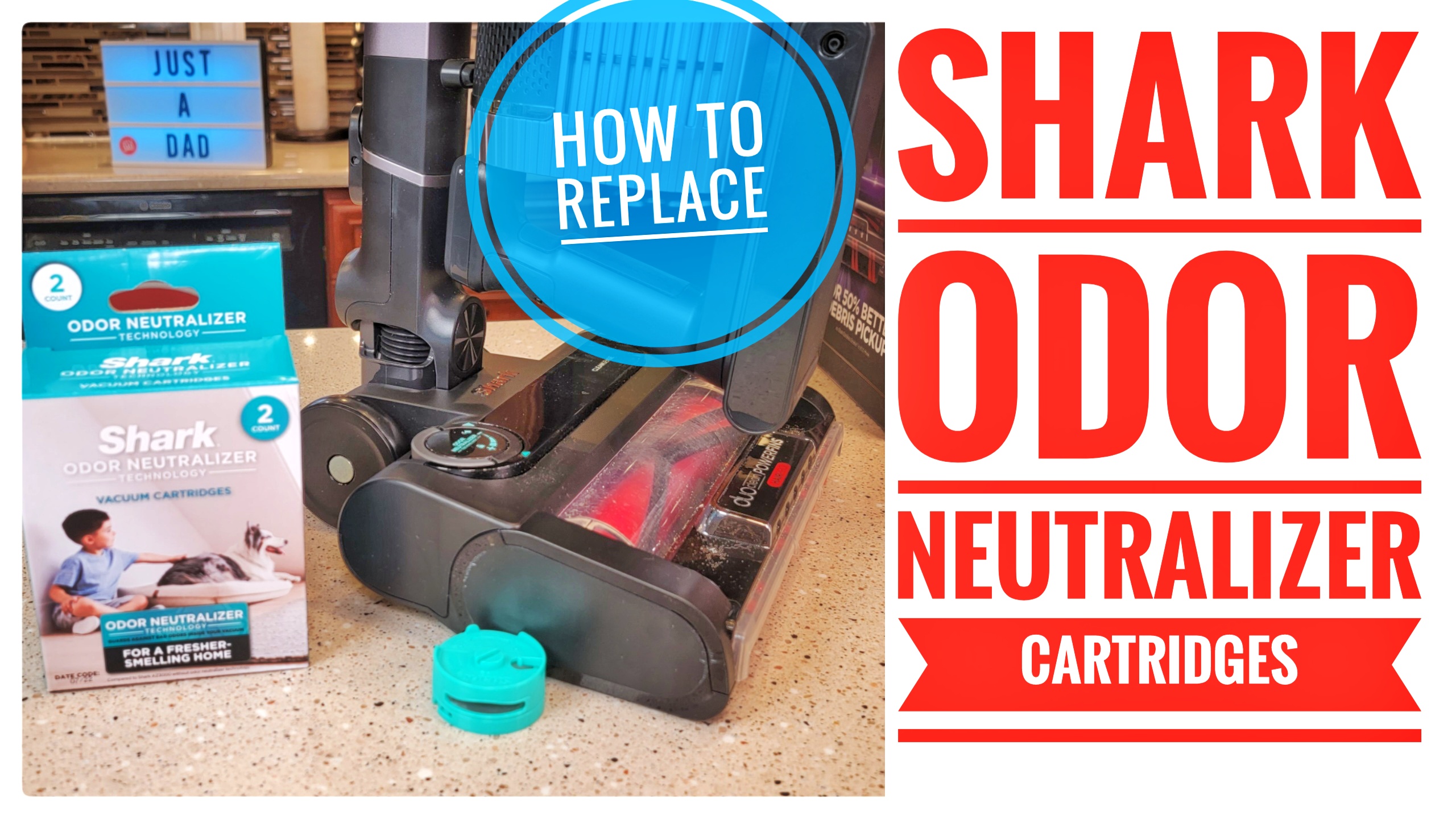 How To Replace Shark Odor Neutralizer Cartridge for Vacuums