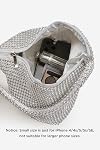 BABEYOND Rhinestone Triangle Sac de soirée d'embrayage pour le bal du mariage Exclusivité Triangle de Strass conçu pour les mariages pour femme, les bals et les soirées