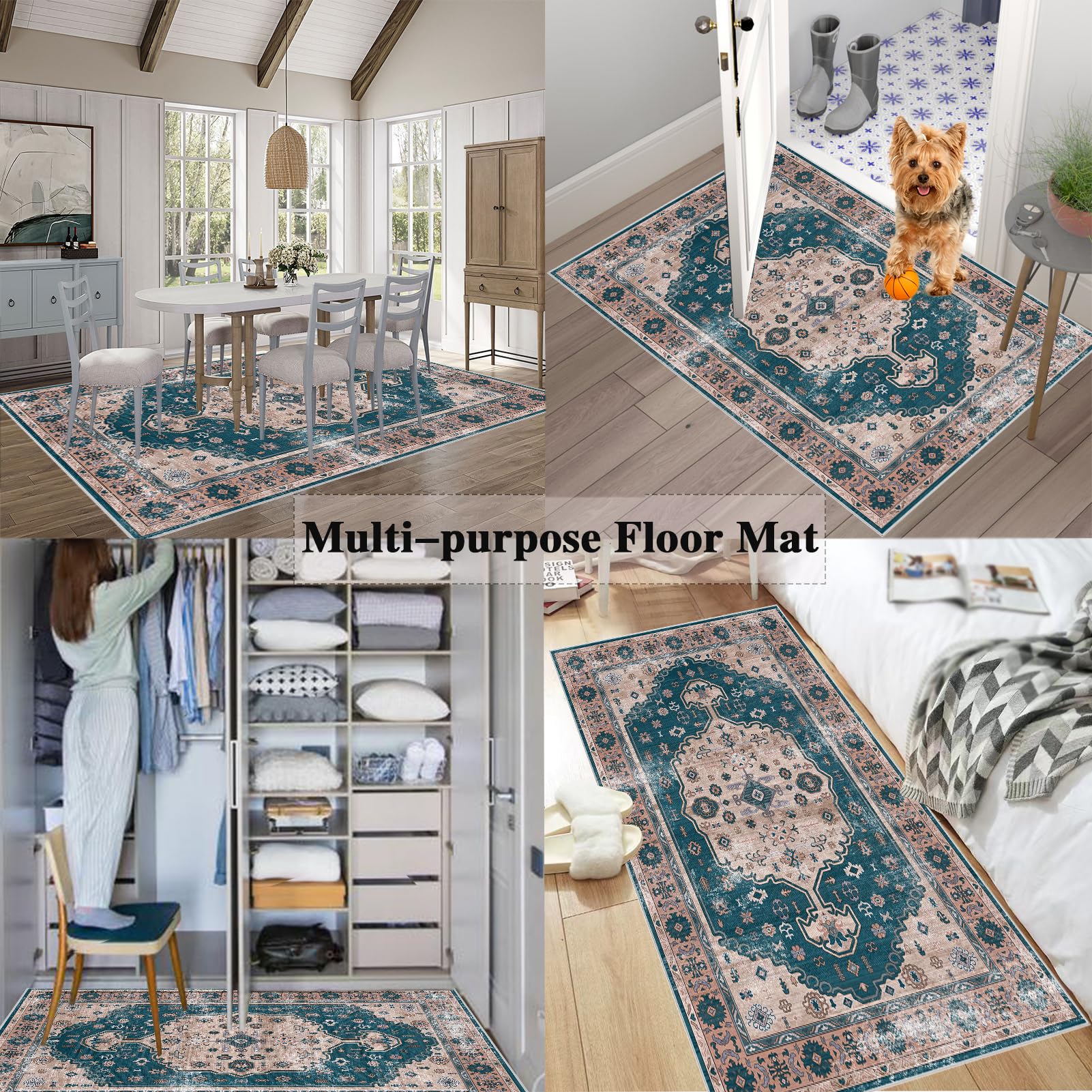 Tapis Protection Sol Chaise Bureau, Tapis Chaise de Bureau Gaming, Tapis de Sol pour Fauteuil, Tapis de Sol Bureau Tissu, Tapis de Protection en Bois/carrelage pour Bureau et Maison 130 x 160 cm