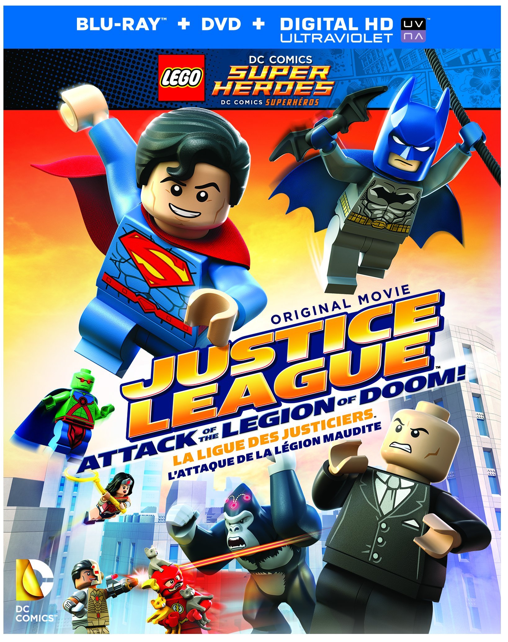 LEGO DC SH: JL: Attack Doom BD/ BIL [Blu-ray] [Blu-ray]
