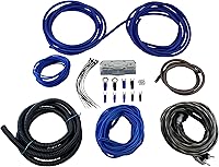 Vista 6 de Harmony Audio Kicker (2) 43CWRT672 6.75 pulgadas CompRT CWRT67 Series Sub 150W RMS Subwoofer Bundle con amplificador Harmony HA-A400.1 y kit