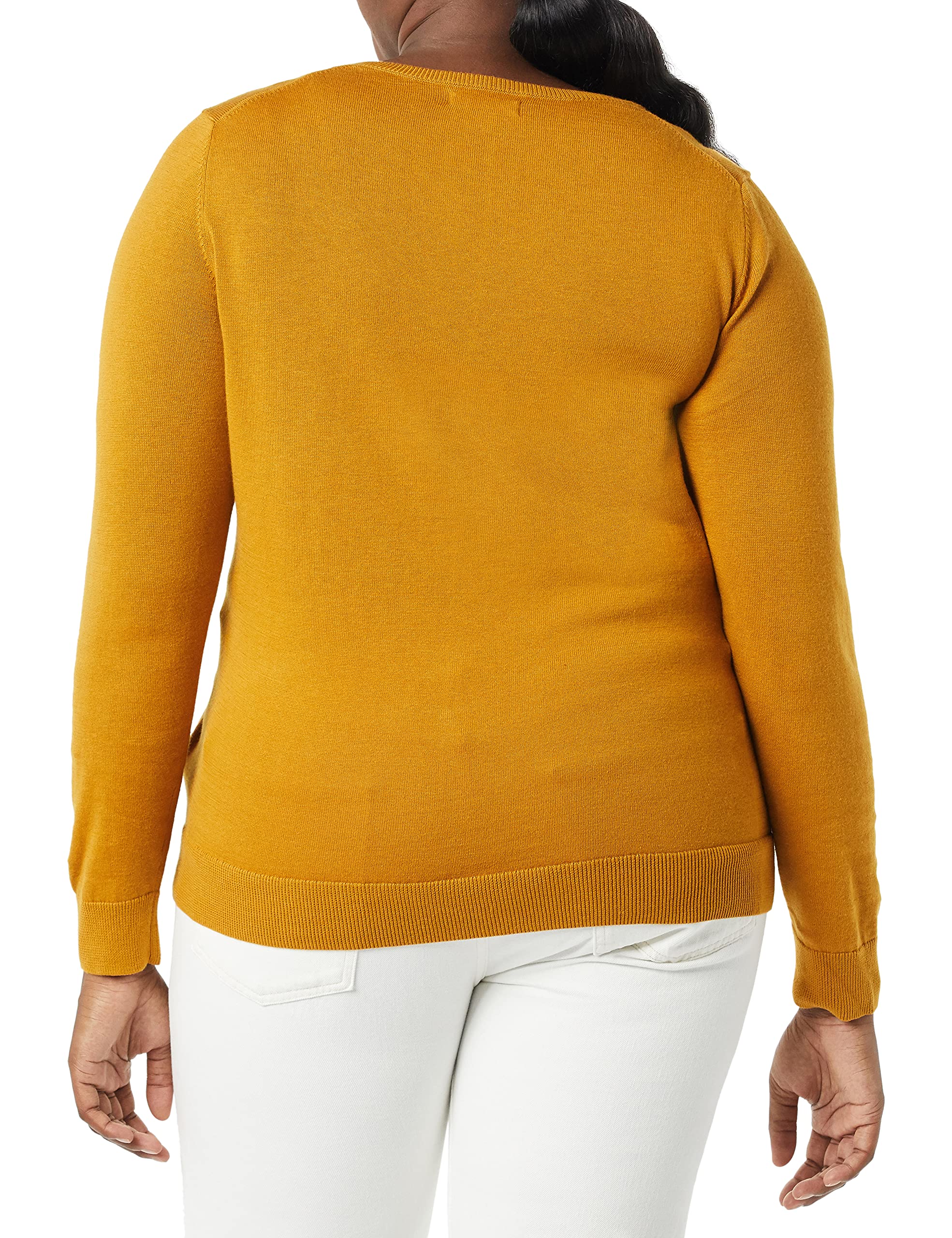 Amazon Essentials Maglione con Scollo A v A Maniche Lunghe Leggera con vestibilità Classica (Taglie Forti Disponibili) Donna