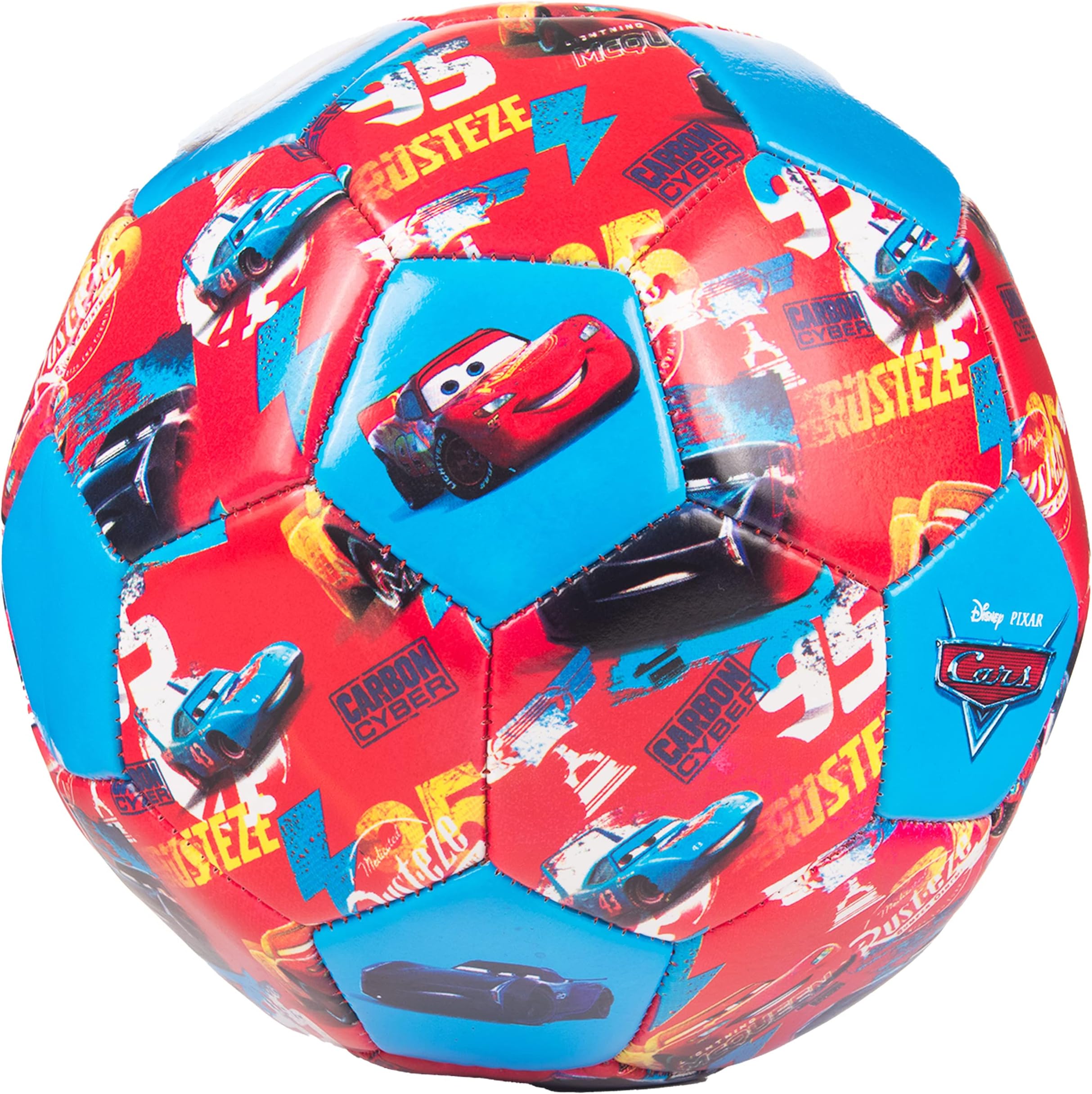 Capelli Sport Disney Pixar Cars Soccer Ball, Youth Kids Mini Soccer Ball, Multi, Size 3