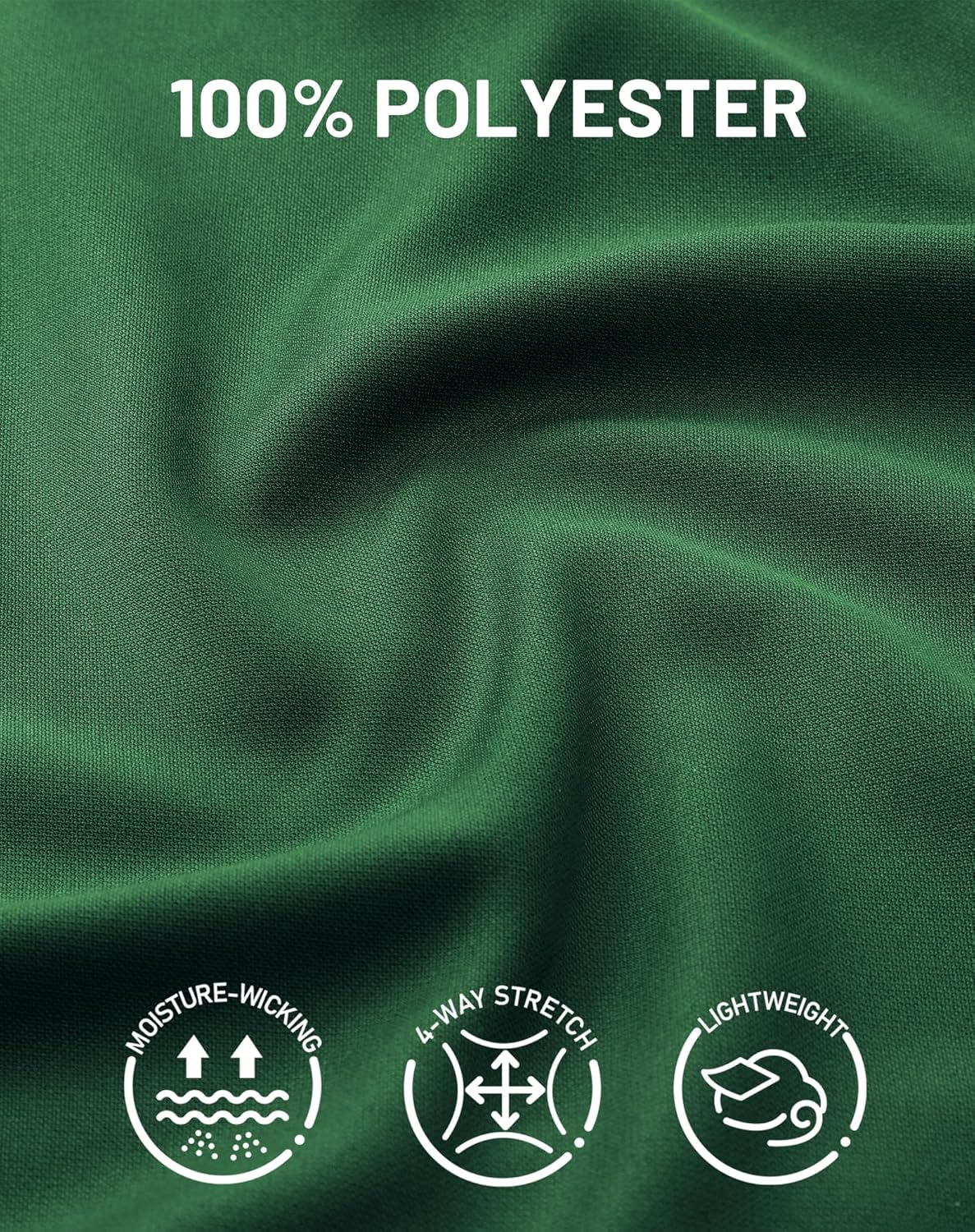 MIER Men’s Sweatpants with Pockets, Athletic Training Track Jogger, Soccer Warm-up Pants with Zipper Ankle - Image 4