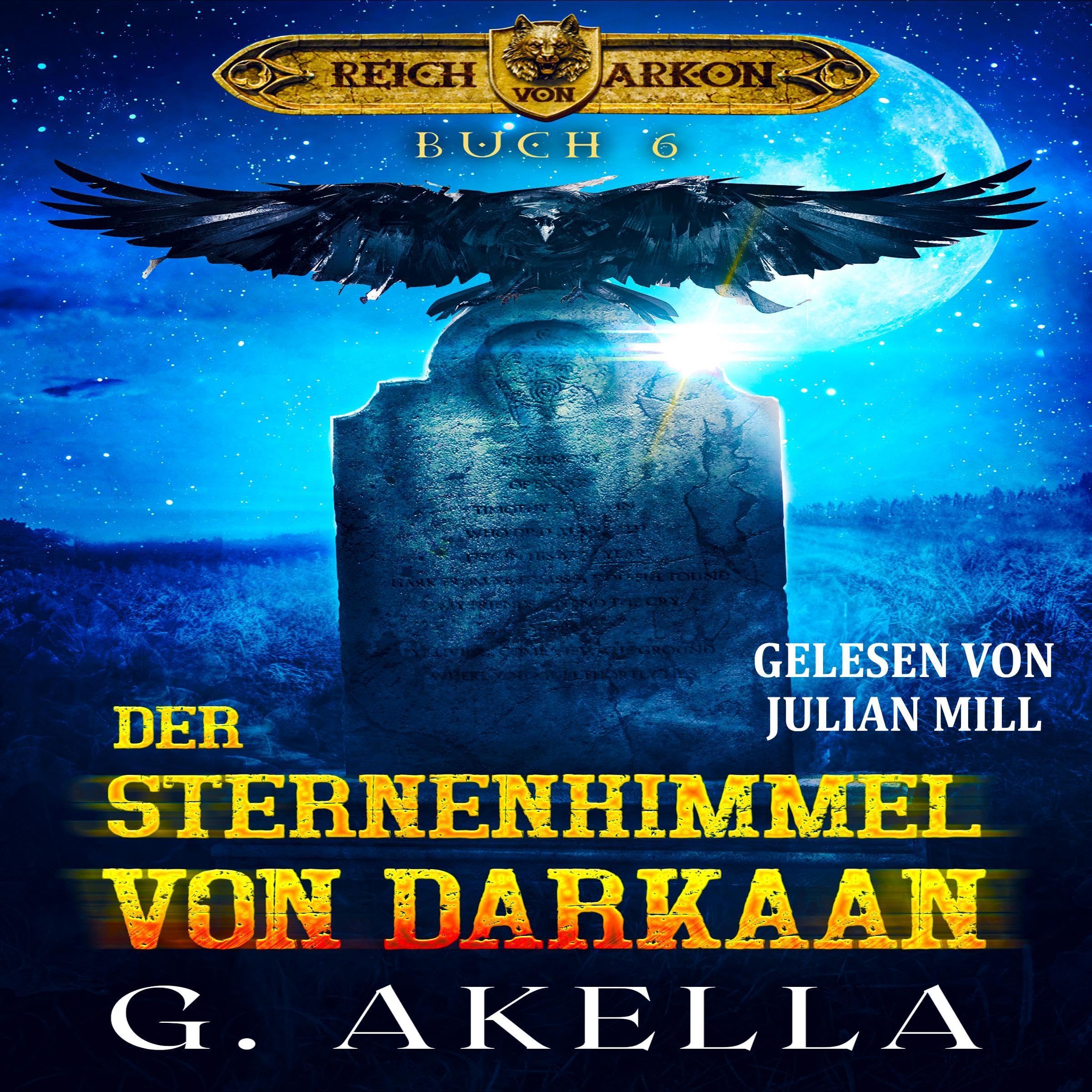 Cover art for Der Sternenhimmel von Darkaan [The Starry Sky of Darkaan: Epic LitRPG]