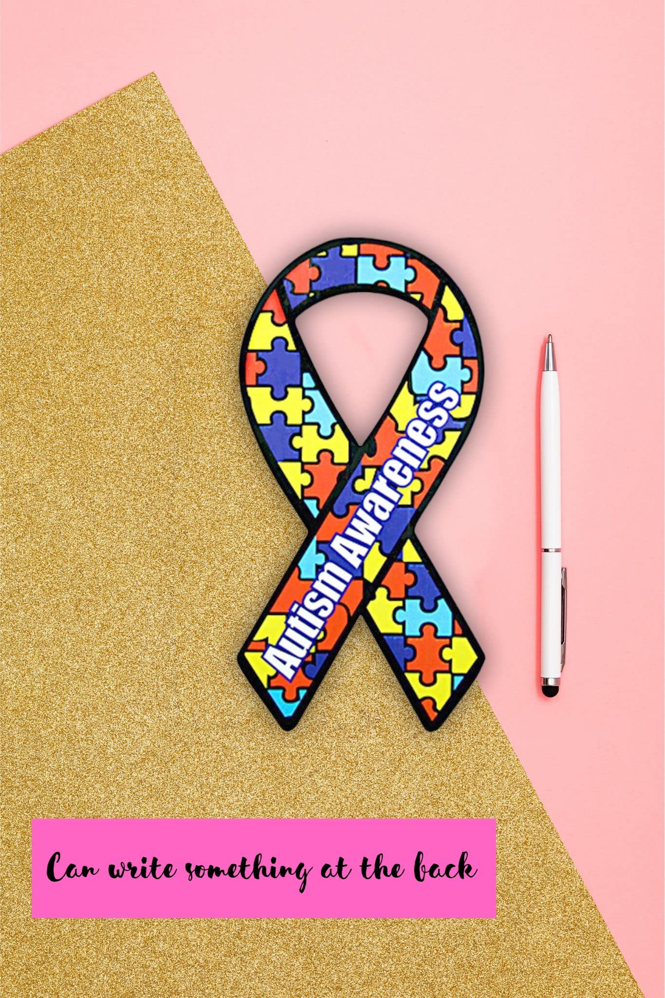 Puzzle Ribbon Autism