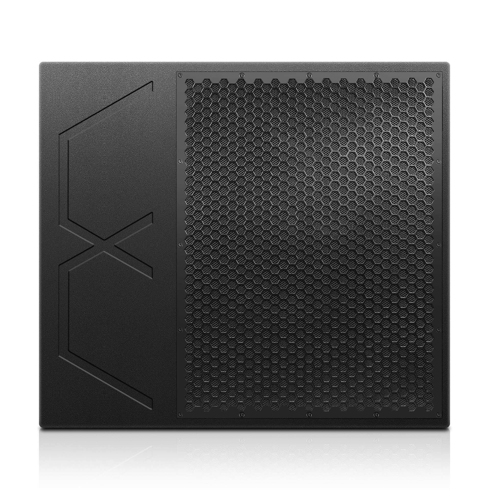 Sound Town Mode Audio ULM Series 24-Inch 3000 Watts Subwoofer with Neodymium LF Driver, Folded Horn Design, Baltic Birch Plywood, Black (ULM-24)