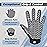 HANDLANDY Kids Football Gloves, Sticky Wide Receiver Gloves for Youth, White and Gold Stretch Fit Football Glove 8-12(Black and White, Medium)