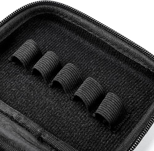 Miniatura 4 de Estuche de transporte de aceite esencial con capacidad para 10 botellas (5/10/0.5 fl oz), bolsa de almacenamiento de botellas de rodillo de carcasa