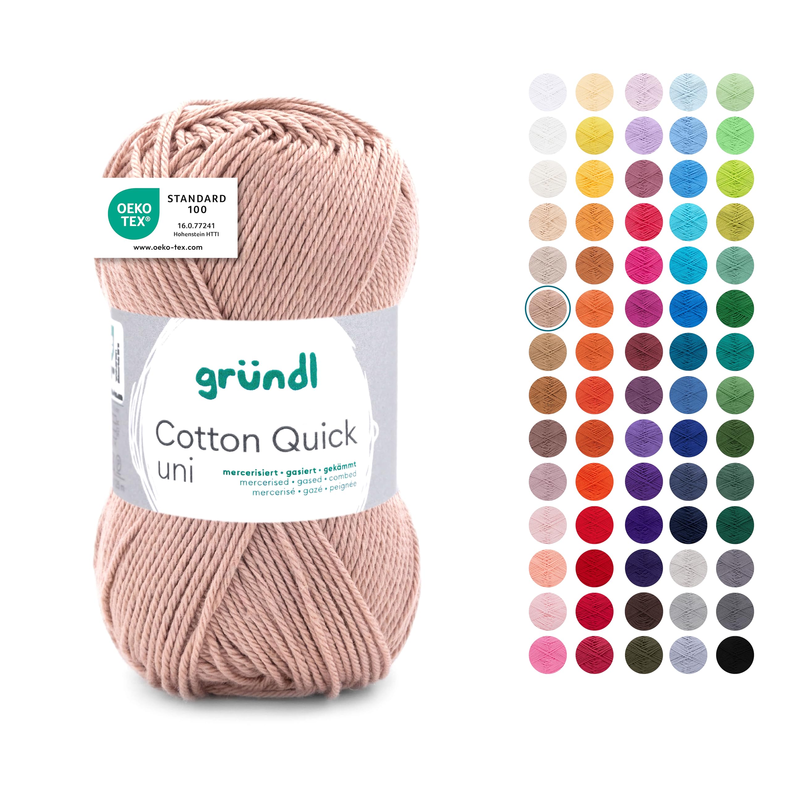 Grundle Cotton Quick uniQuick Uni- 50g- Beige