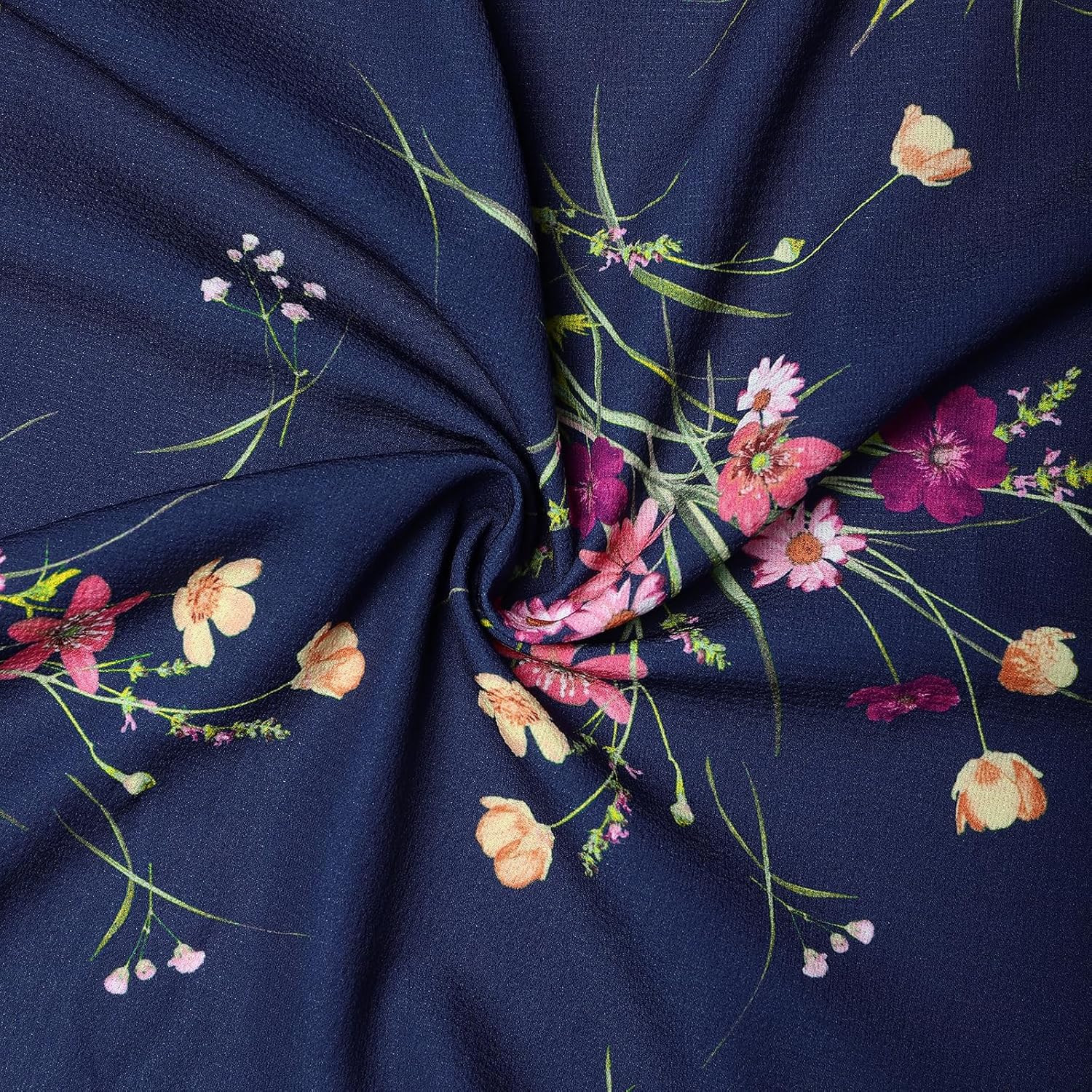 Women's Dress Summer Floral Long Sleeve Off Shoulder Casual Mini Dresses - Image 7