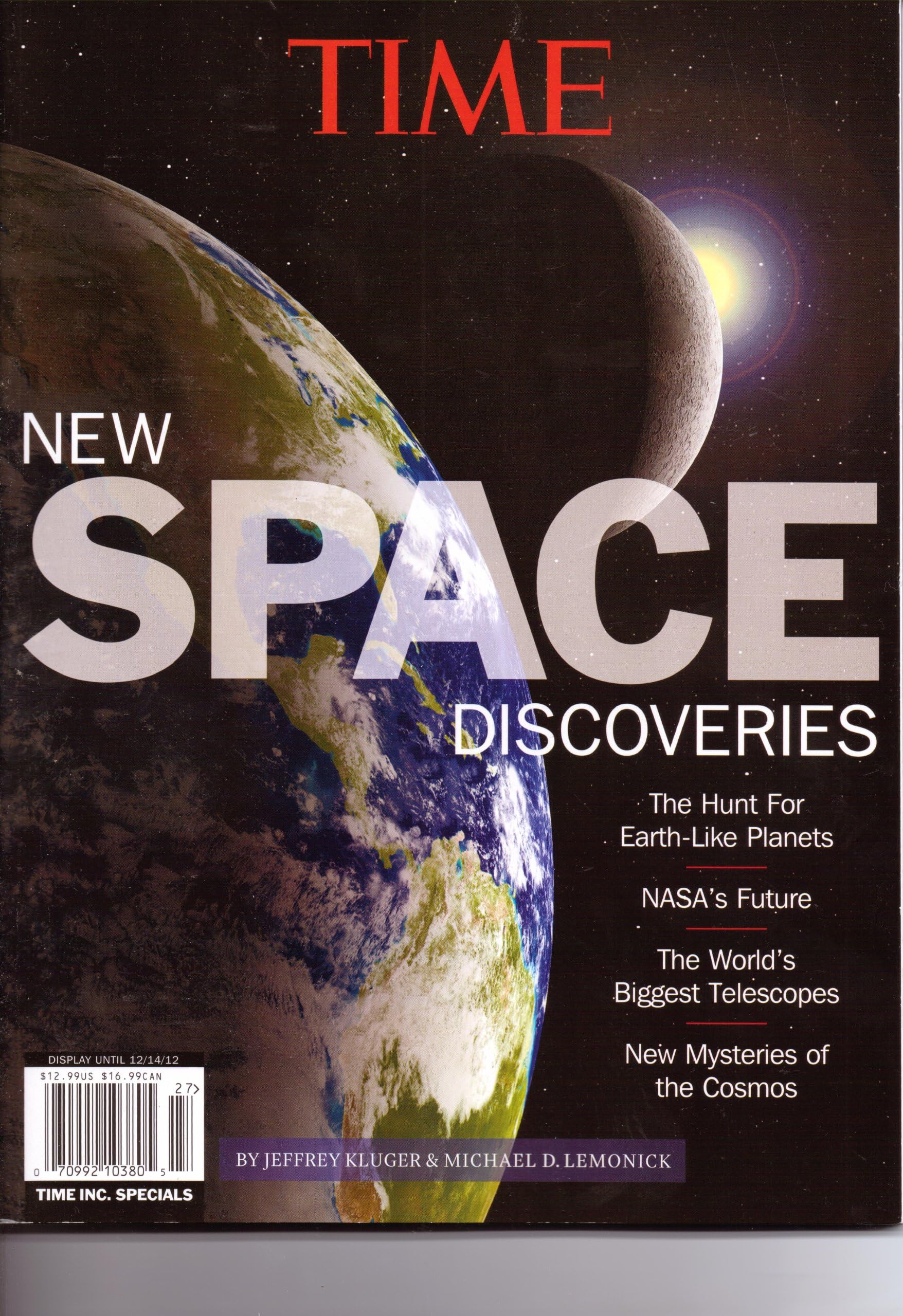 TIME MAGAZINE NEW SPACE DISCOVERIES [Single Issue] SPECIAL
