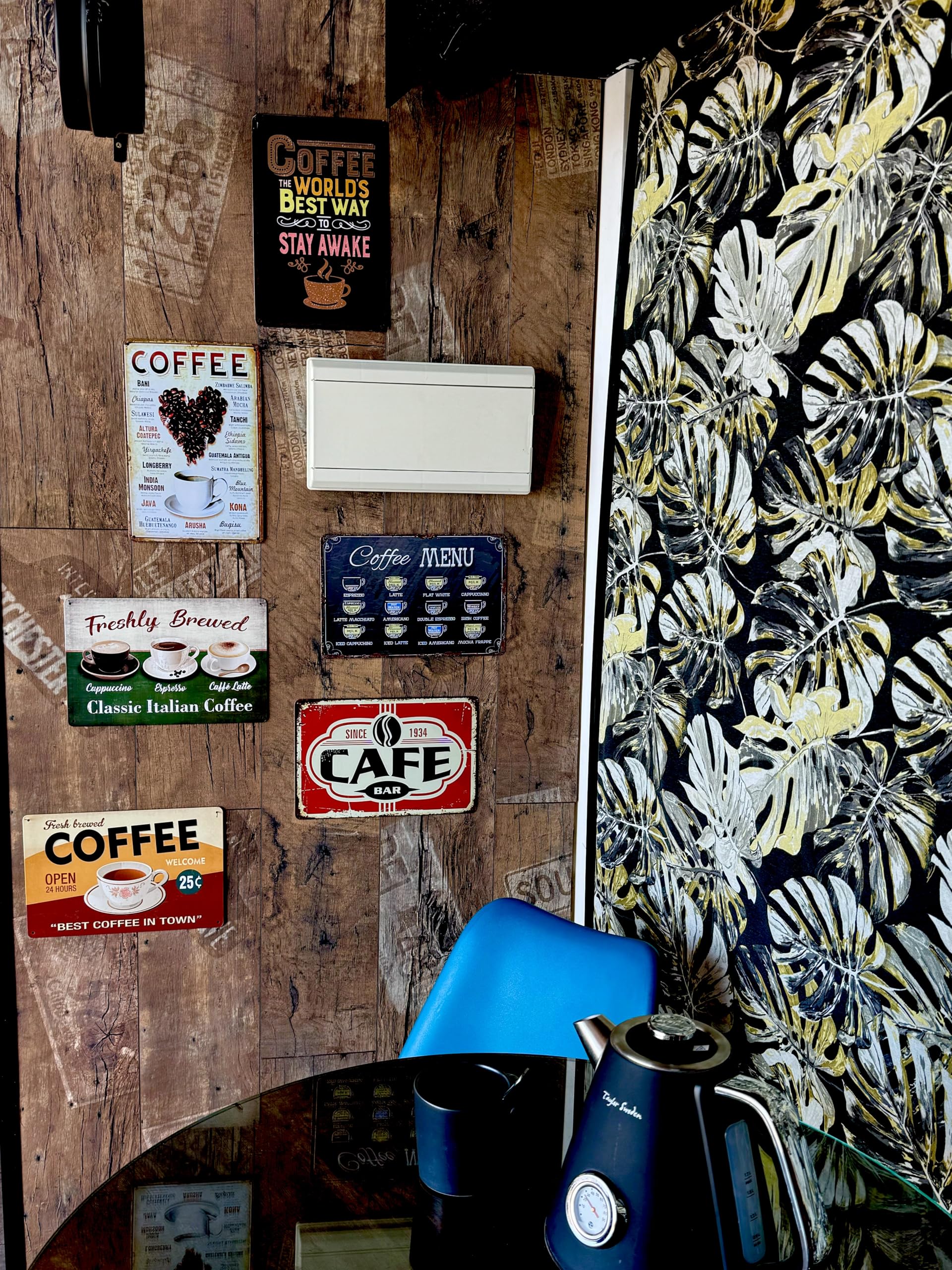 DiiliHiiri 2x1 Retro Decorative Poster 30 x 20 cm - Man Cave Sign, 2 SET GARAGE B, 30x20cm - Image 3