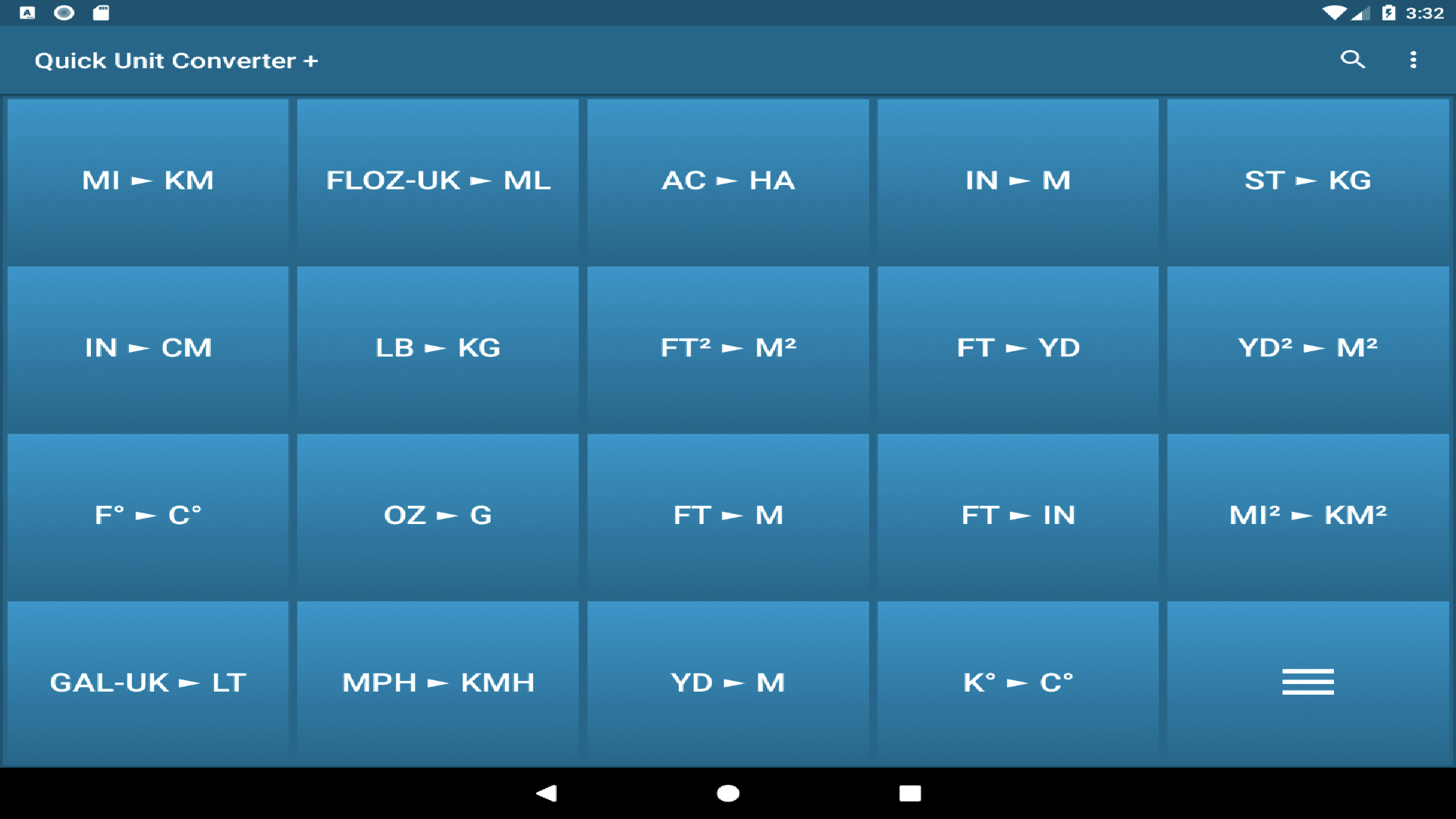 Quick Unit Converter - App on Amazon Appstore
