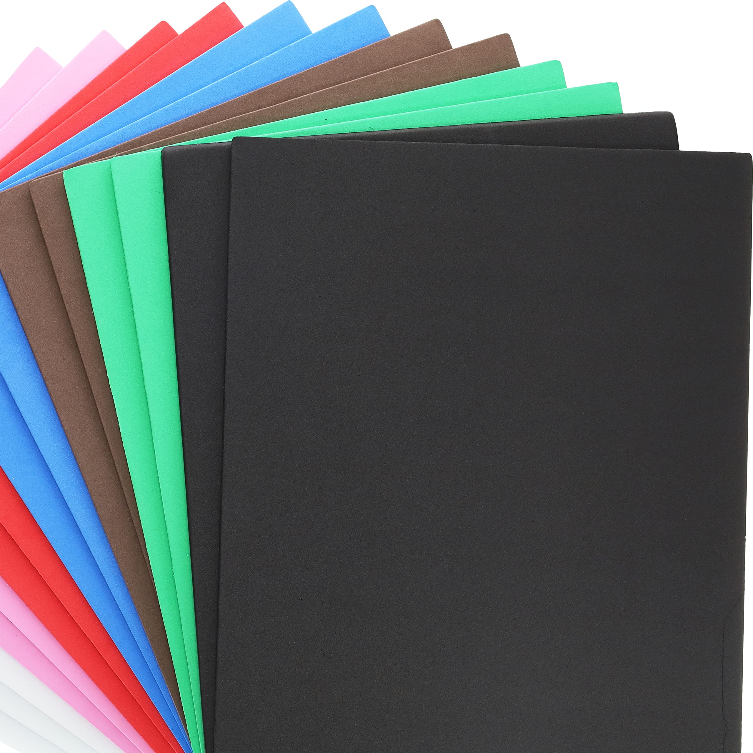 EBL - Hojas de espuma (22,8 x 30,48 cm, 6 mm, 15 unidades)