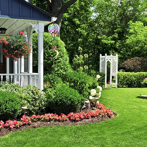 Miniatura 3 de STOBOK Molinos de viento de globo de aire caliente, 3 piezas, molinos de viento de arco iris, molinos de viento, molinillos de arco iris, decoración