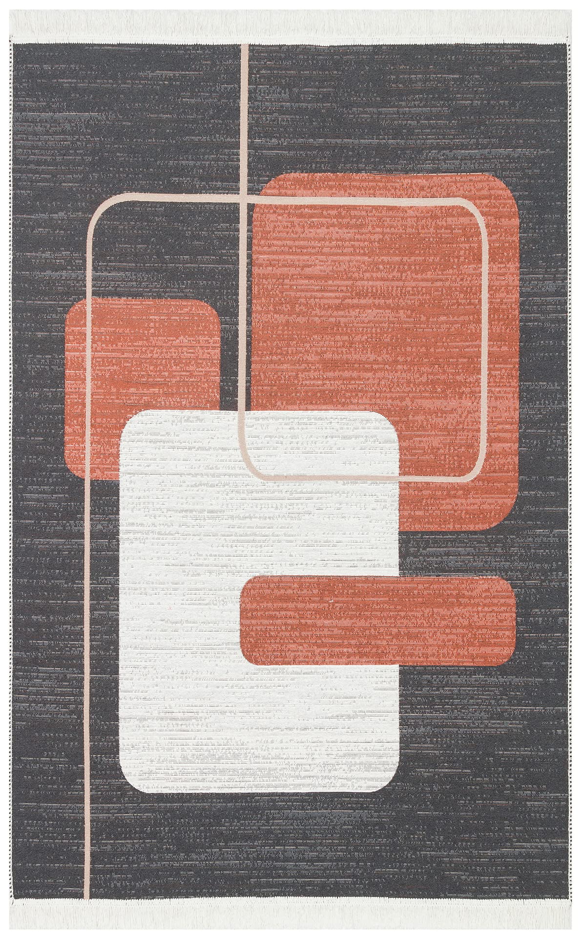 Arya 36 Black/Terra 80 x 300 cm stop aux couloirs froids et bruyants