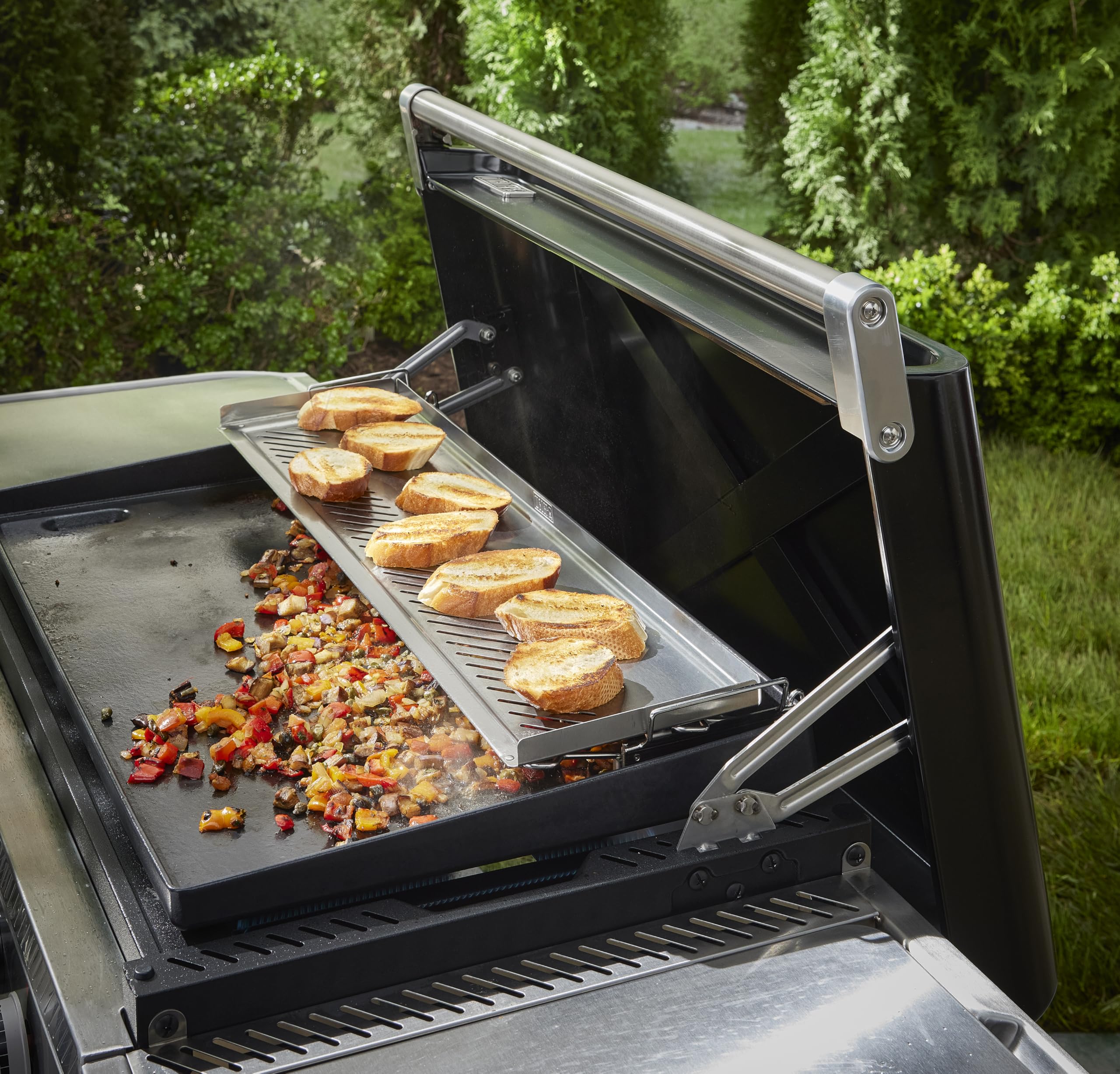 Weber Griddle OFTY 69866 Grill Warming Rack For Weber Spirit