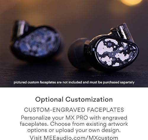 Miniatura 6 de MEE Professional MX2 PRO - Auriculares híbridos de doble controlador con subwoofer dedicado para graves realistas auriculares de aislamiento de