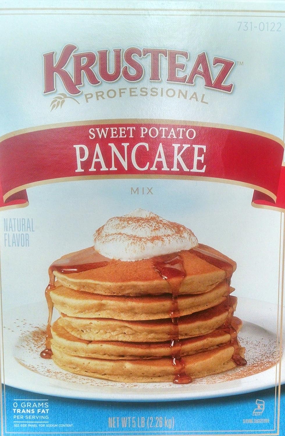 Sweet Potato Pancake Mix Krusteaz 5lb Box