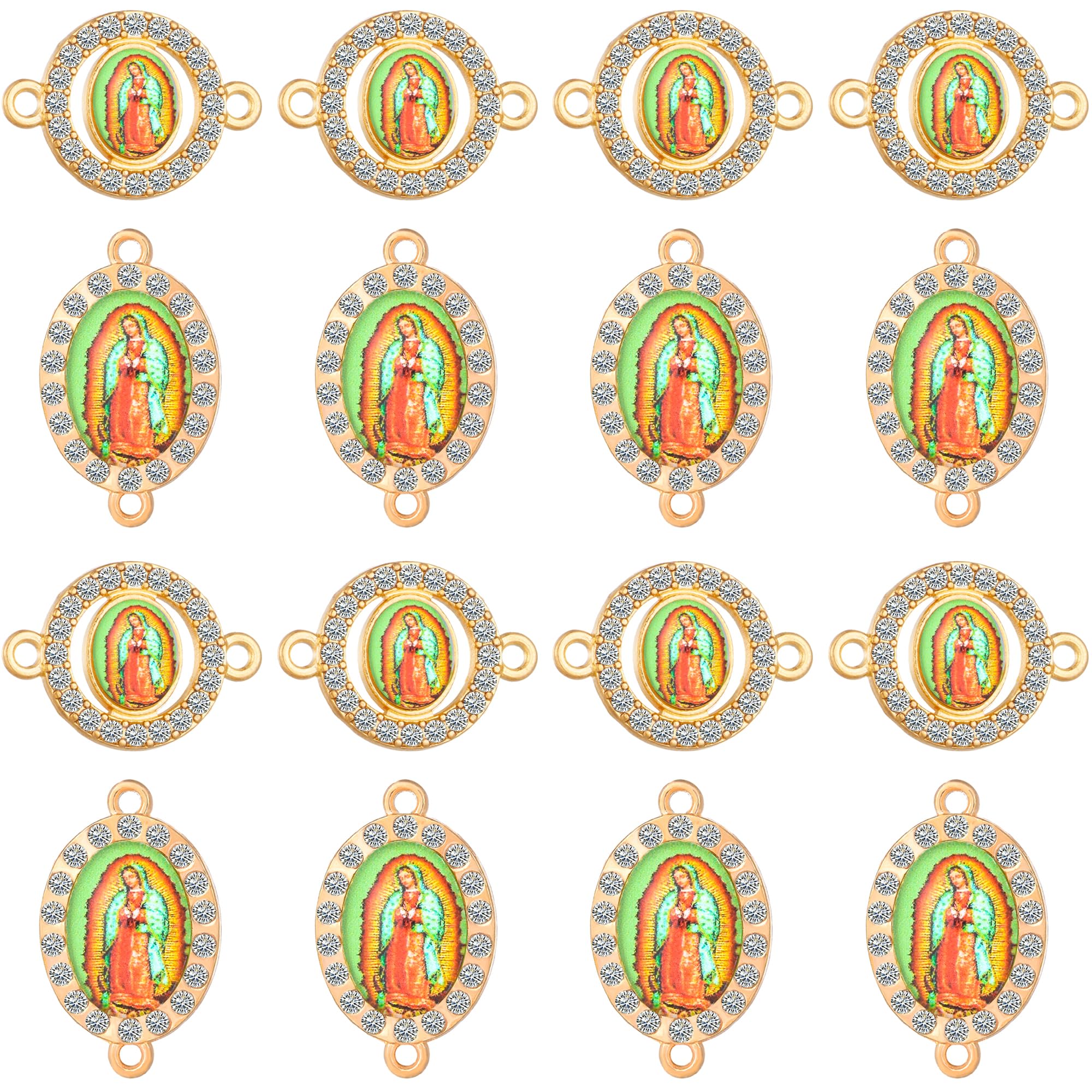 Pendentifs Notre Dame de Guadalupe pour fabrication de bijoux uniques lors d'ateliers créatifs