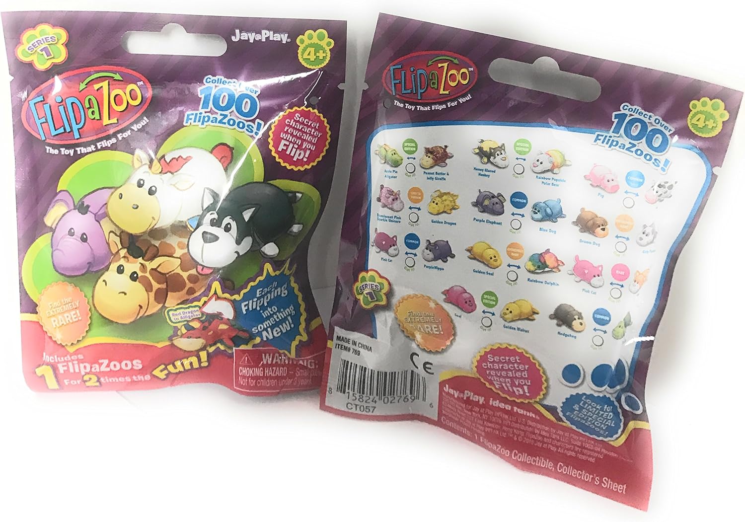 Amazon.co.jp FlipaZoo Series 1 Blind Bag, Pack of 2