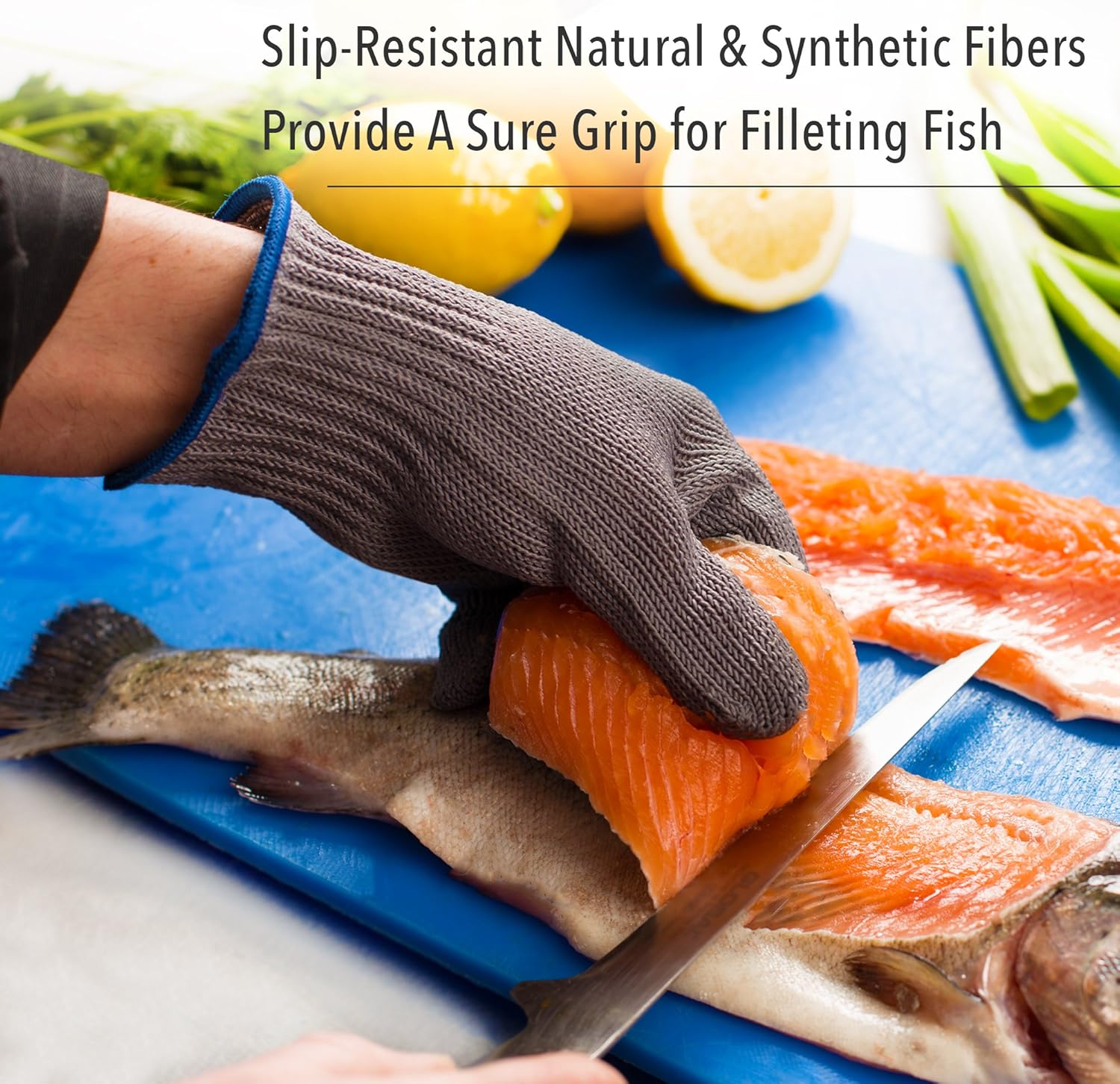 Honeywell Cut-Resistant Stainless Steel Fillet Glove, Large (RWS-57046) - - 