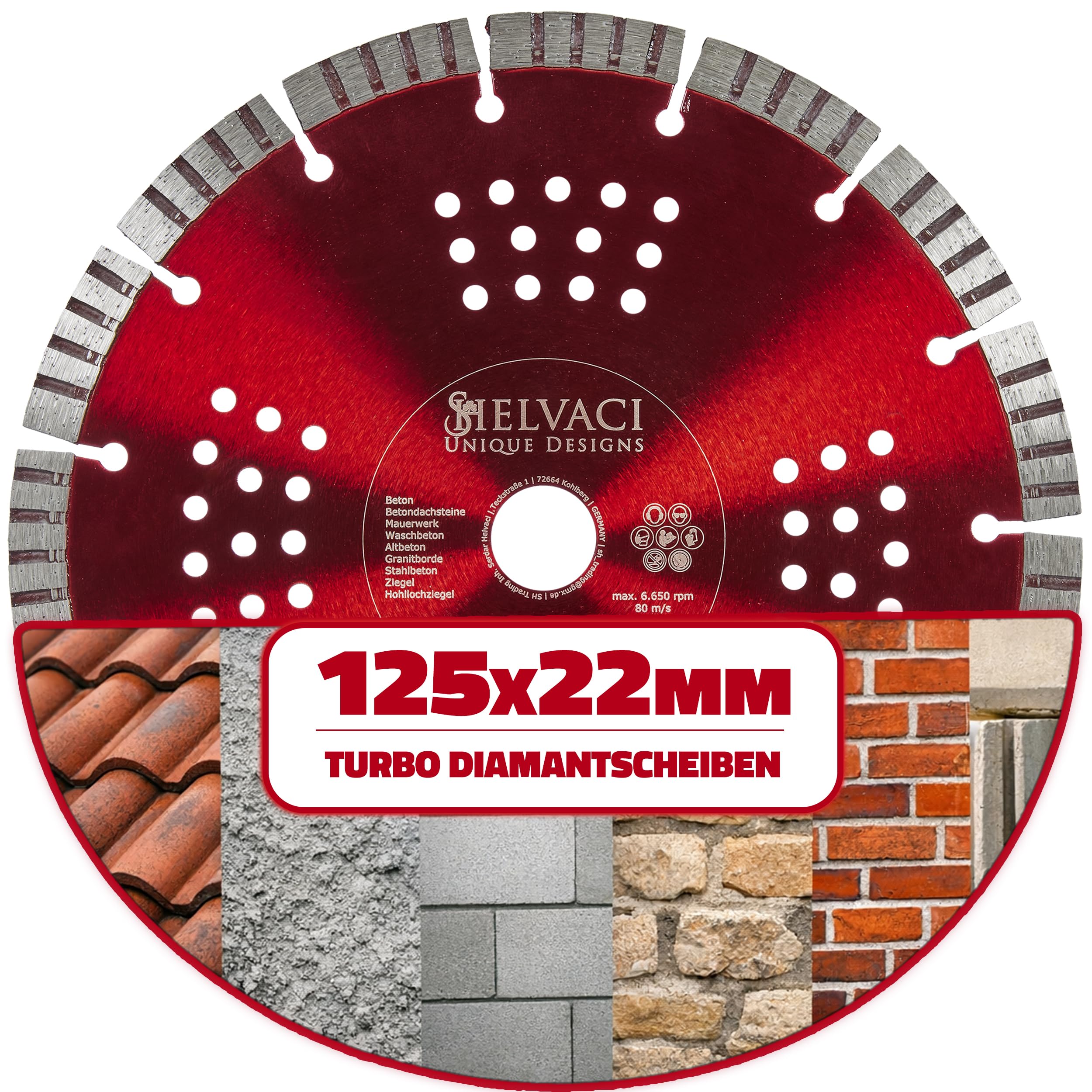 Bosch Professional Diamanttrennscheibe 150 Mm – Für Stein, Granit, Beton, 22 ,23 Mm Bohrung, Winkelschleifer-Zubehör Bosch Diamanttrennscheibe