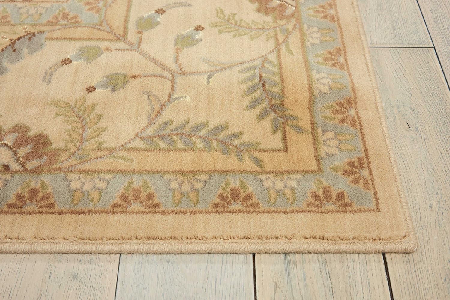 Nourison Home Persian Empire Ivory 2' x 2'9" Area Rug - Easy Clean, Non Shedding, Bed Room, Living Room, Dining Room, Kitchen (2' x 3')