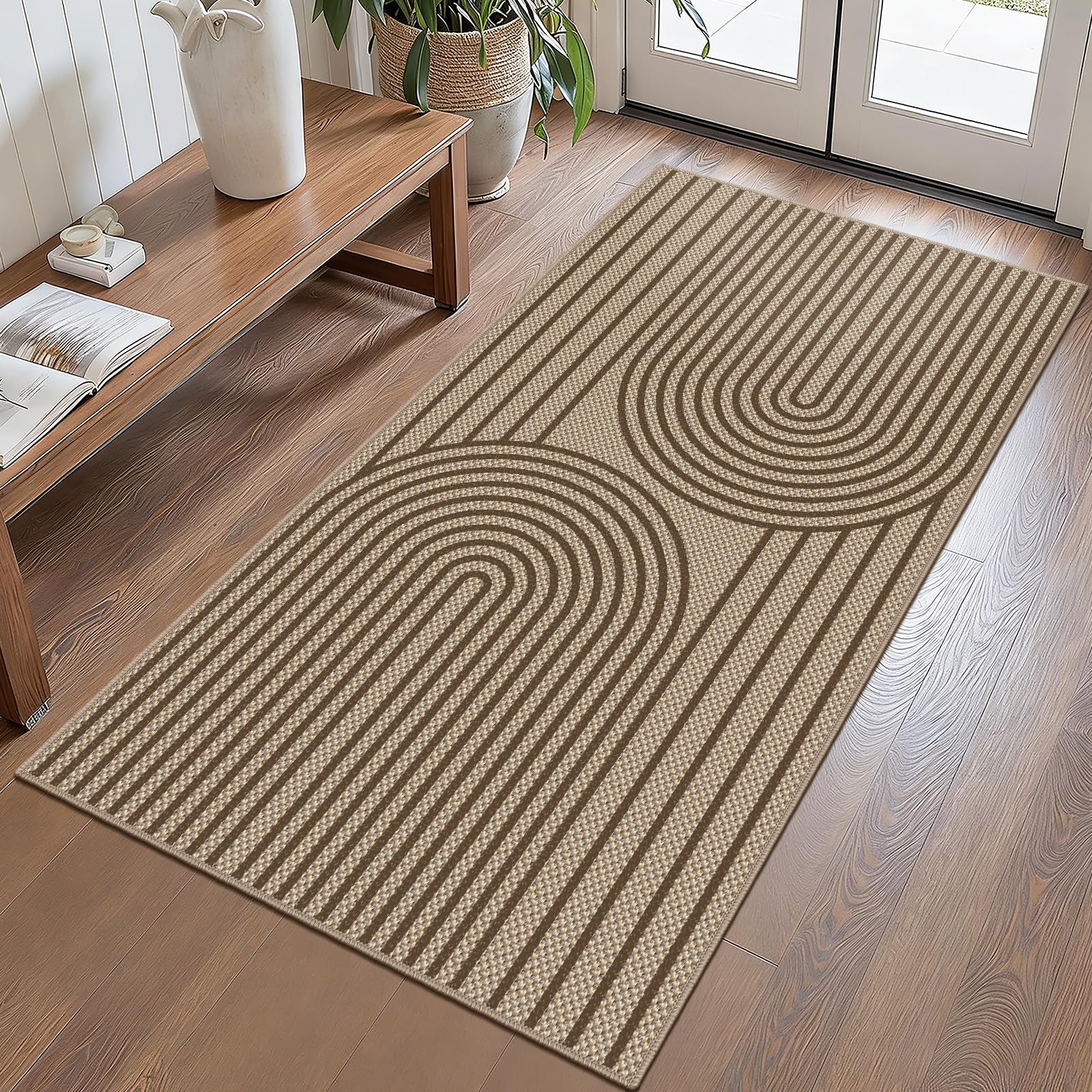 Tapis extérieur marron idéal pour sublimer votre terrasse