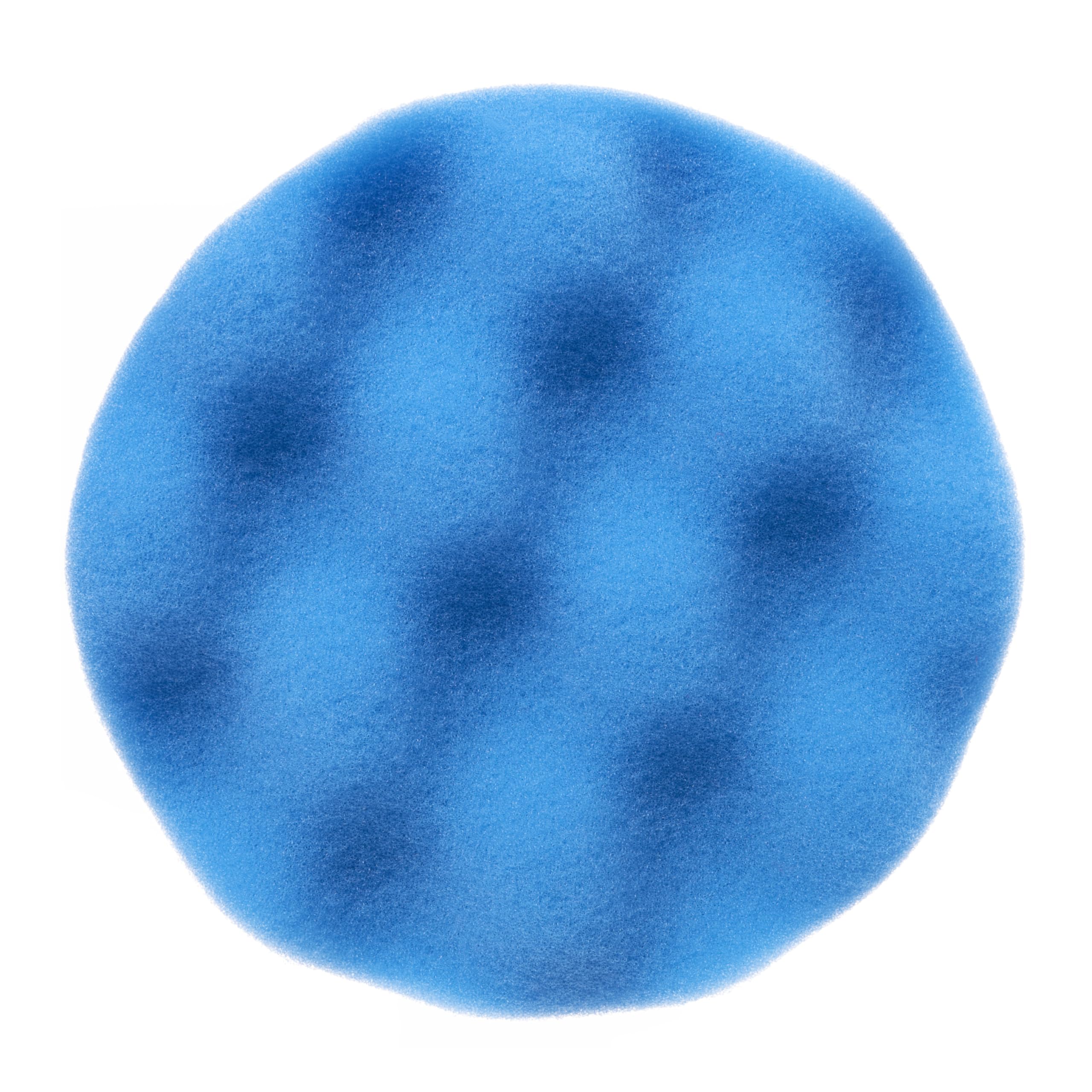 3M Ultrafina SE Anti-hologram Polishing Foam, diameter 77mm, 4 pieces, Blau