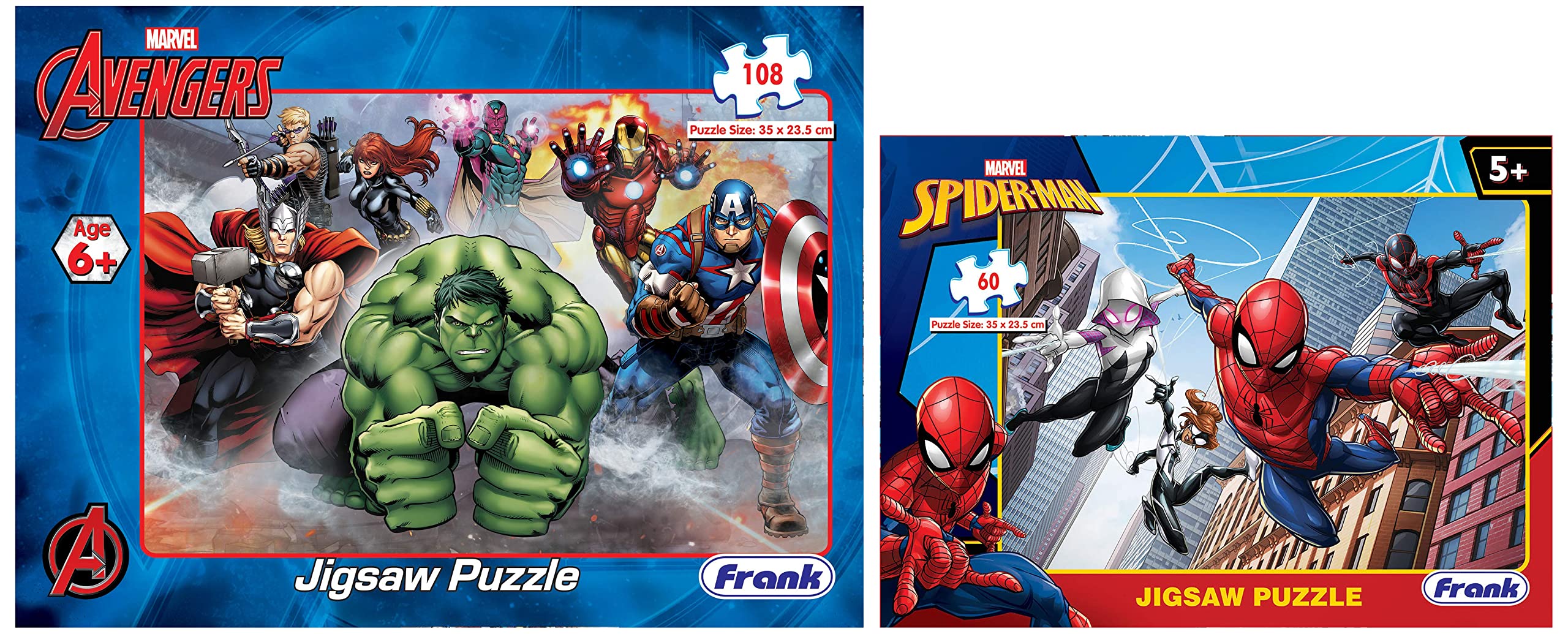 Buy Frank Marvel Avengers 108 Piece Jigsaw Puzzle for Kids for Age