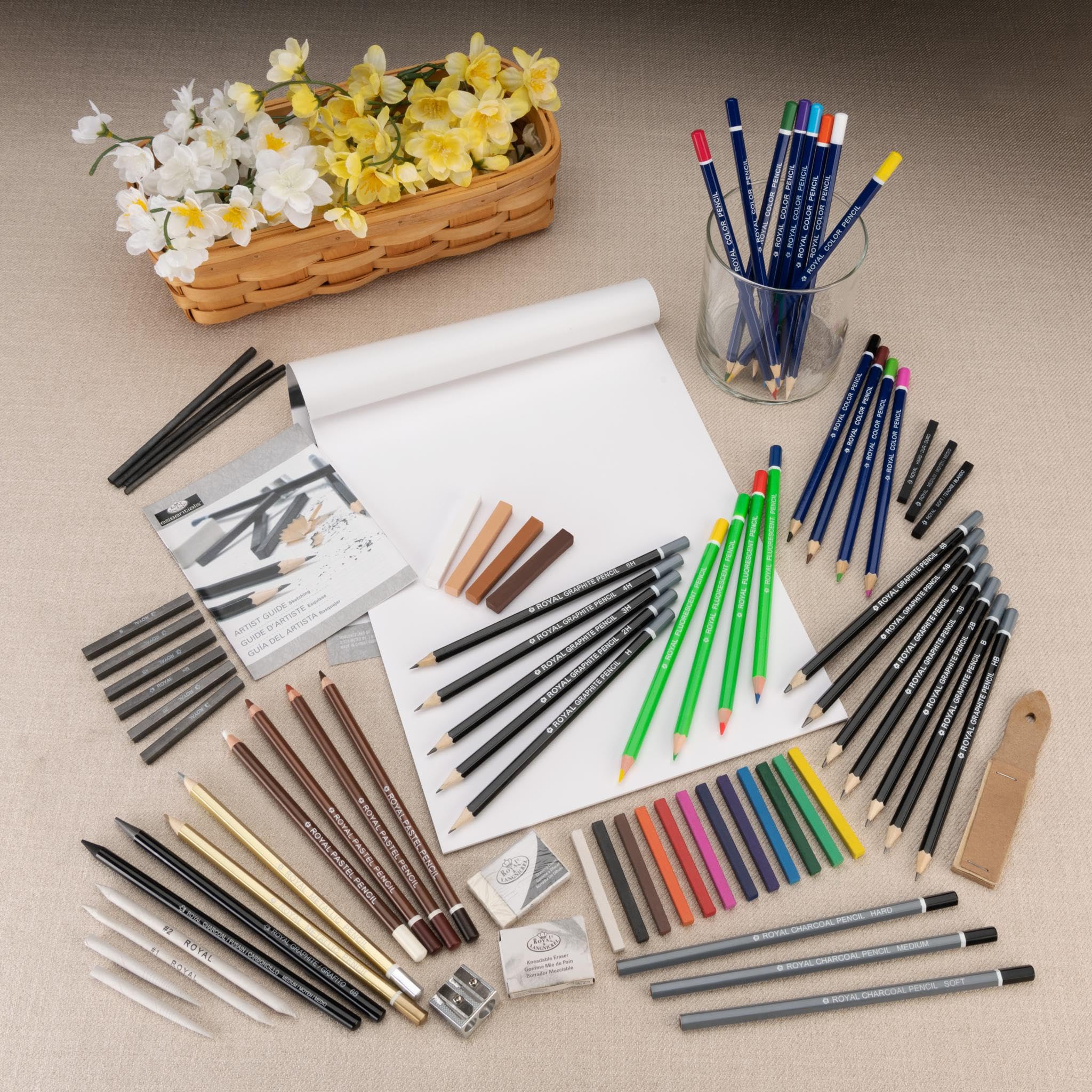 Royal & Langnickel Set pour Croquis et Dessins Clear View Deluxe Multicolore