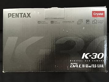 Pentax K-30 Weather-Sealed 16 MP CMOS Digital SLR with 18-55mm Lens Red