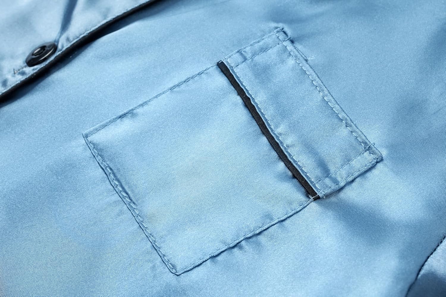 CYCHELRY Big Girls Satin Pajamas Summer Short Sleeve Button Down Silky Nighty PJS 2PCS Sleepwear Set Size 8-16 - Image 4