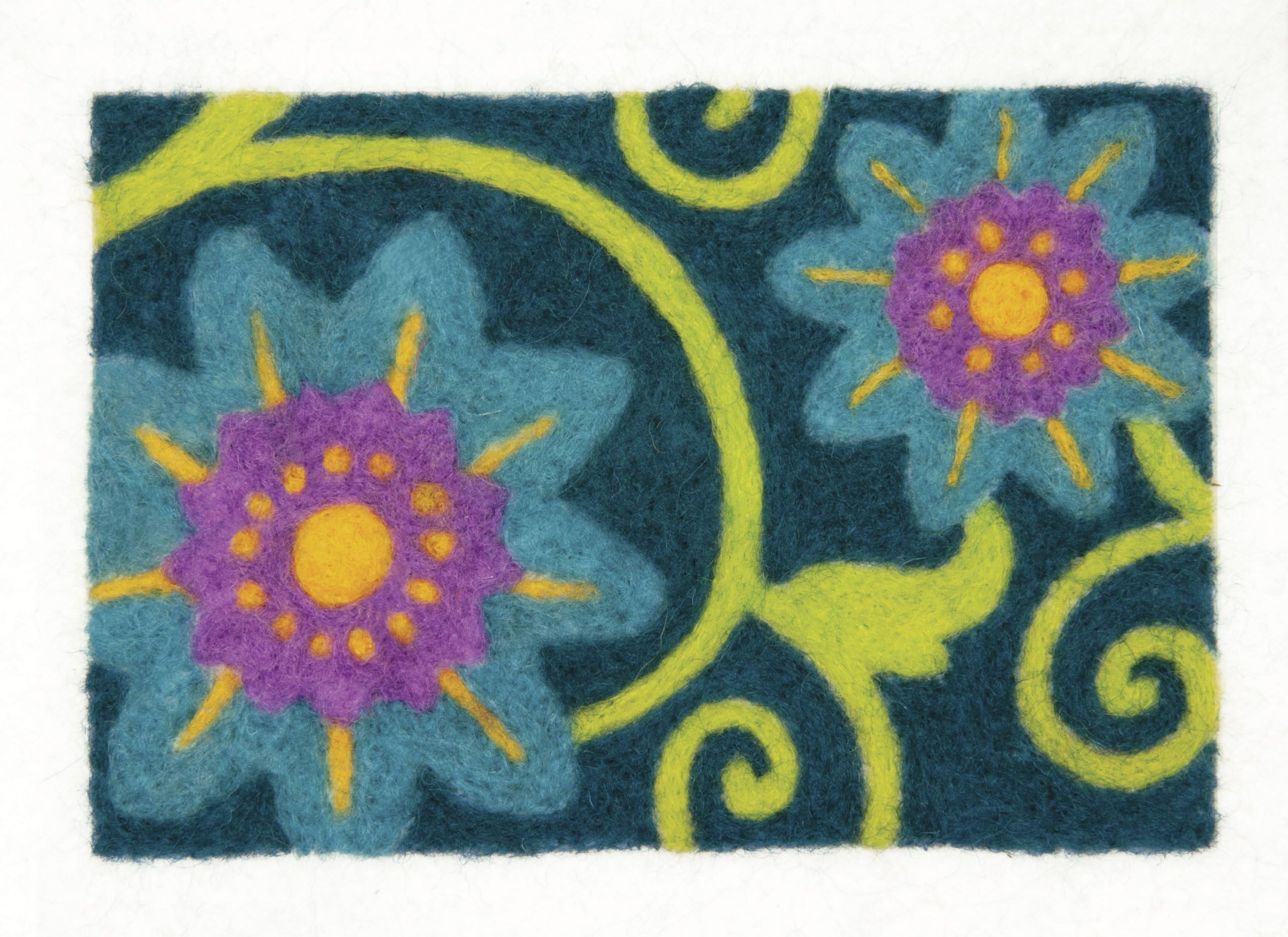 Dimensions Needlecrafts Felt Art Flower Needle Felting