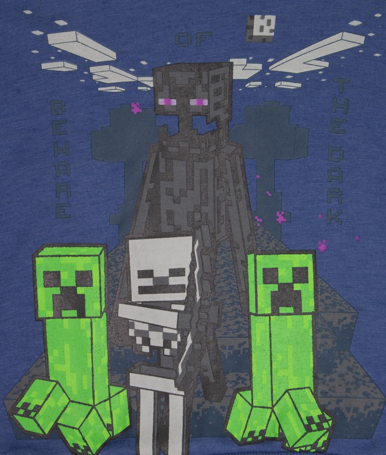 Minecraft Boys 2-Piece Fleece Sweatshirt and Pants Set, Pullover Hoodie and Jogger Bundle for Kids - Image 4