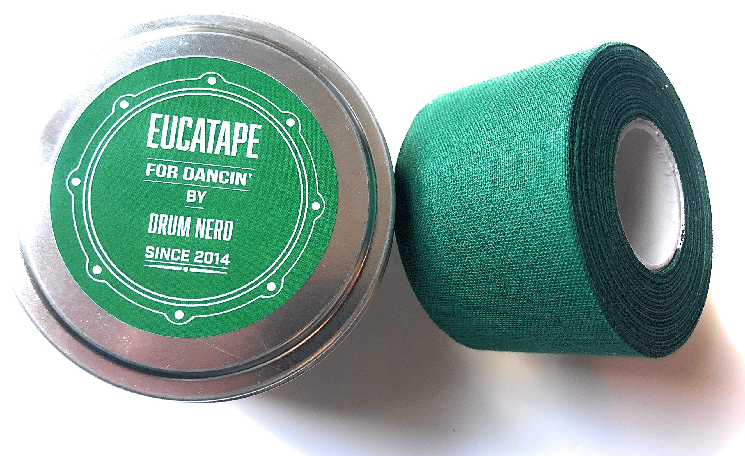 Eucatape Eucalyptus Infused Dancing Tape - Heals and Protects from Blisters Cuts Dry Skin in Ballet Salsa Hip Hop Ballroom Contemporary Latin Irish Modern Jazz Tap