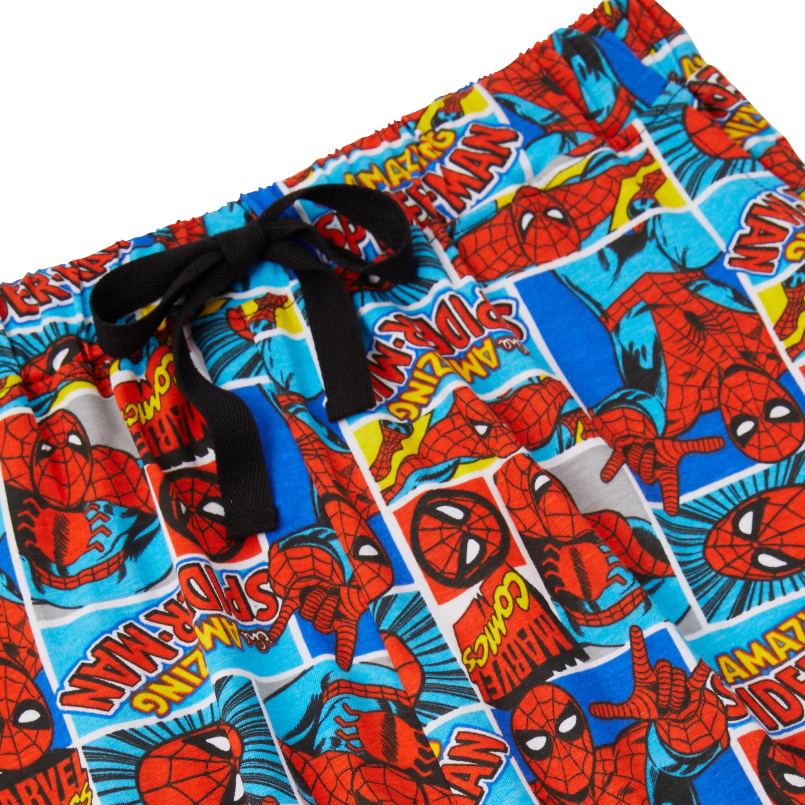 Marvel - Confezione da due Pantaloncini da Salotto da Uomo - Spider-Man, Hulk, Capitan America, Iron Man & Thor - 100% Cotone